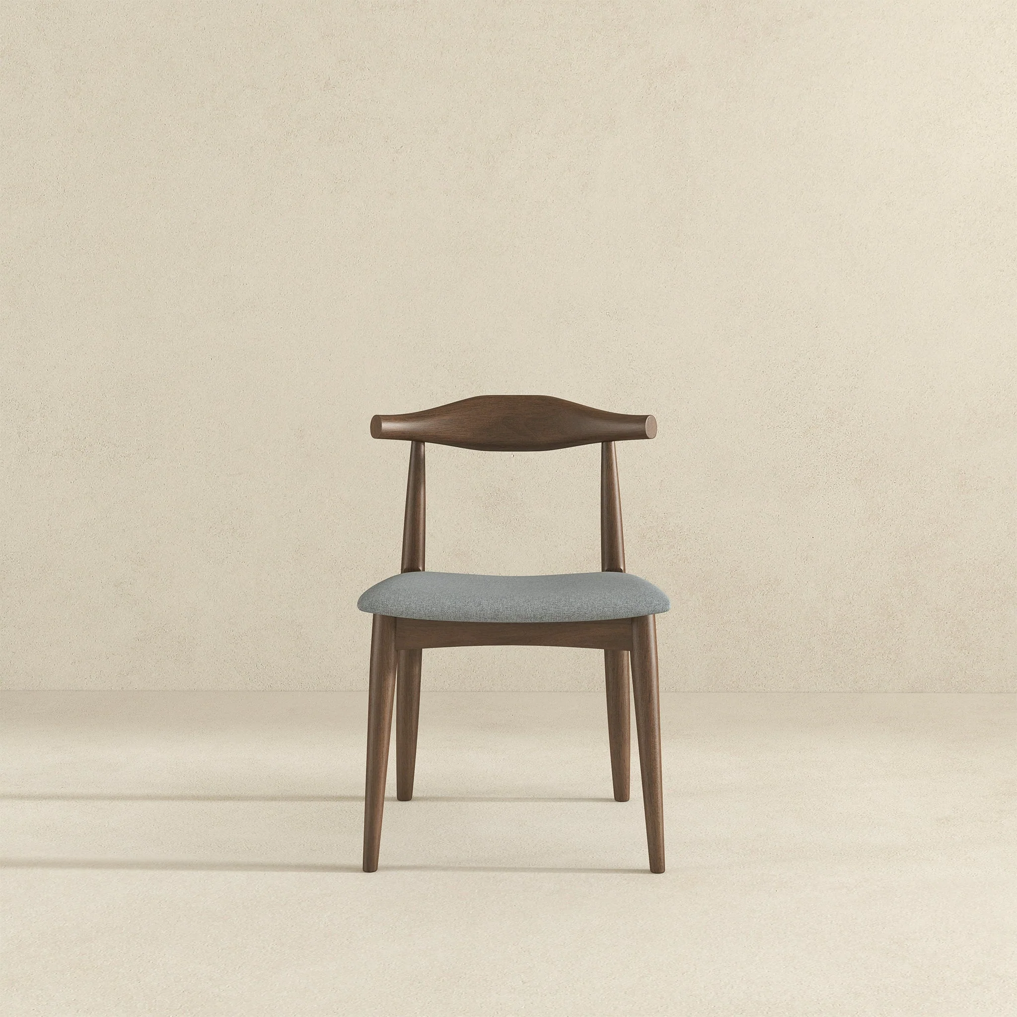 Destiny Grey Fabric Dining Chair (Set Of 2) - Image 4