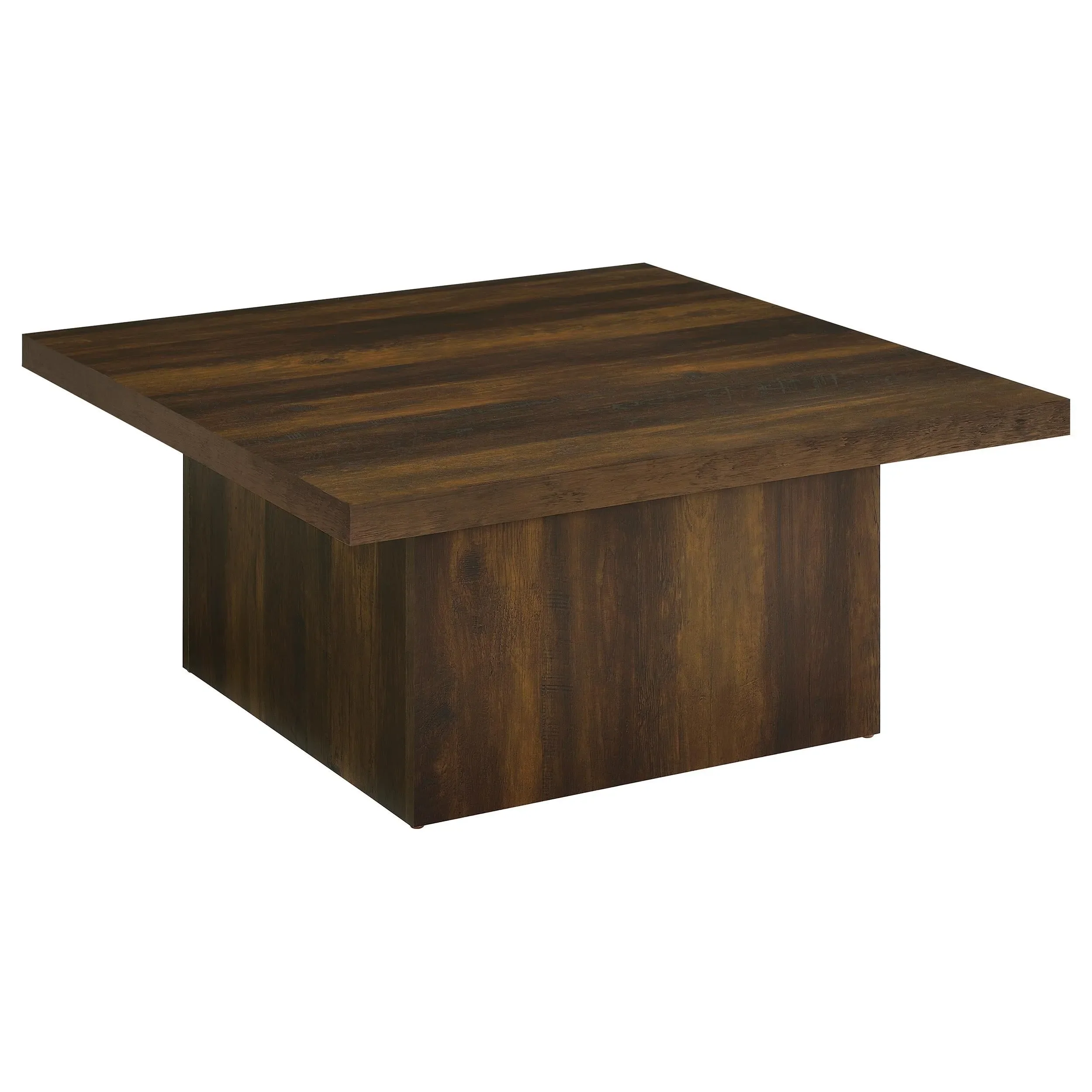 Devar Dark Pine 2-Piece Square Coffee and End Table Set - Image 8