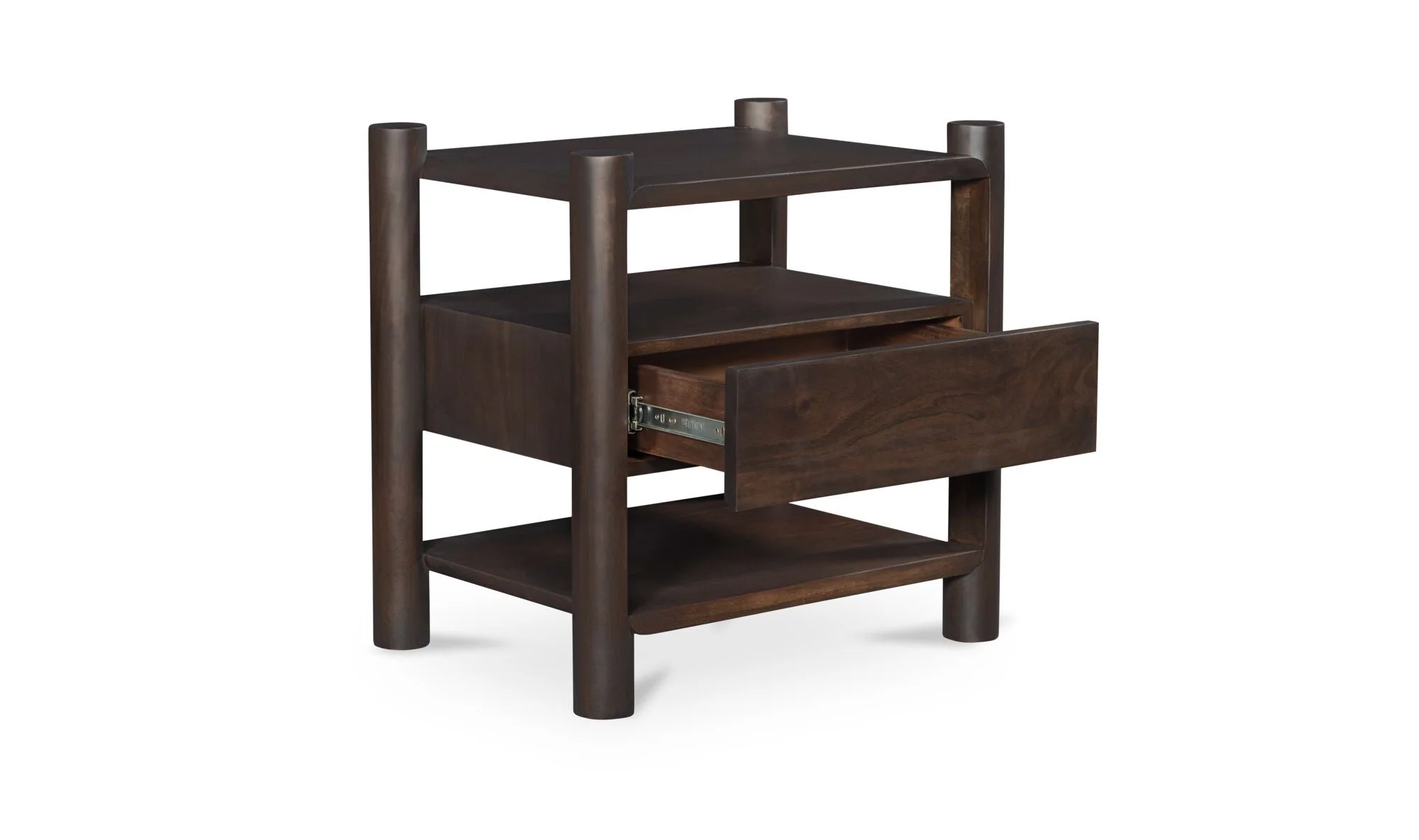 Devin Nightstand Brown - Image 2