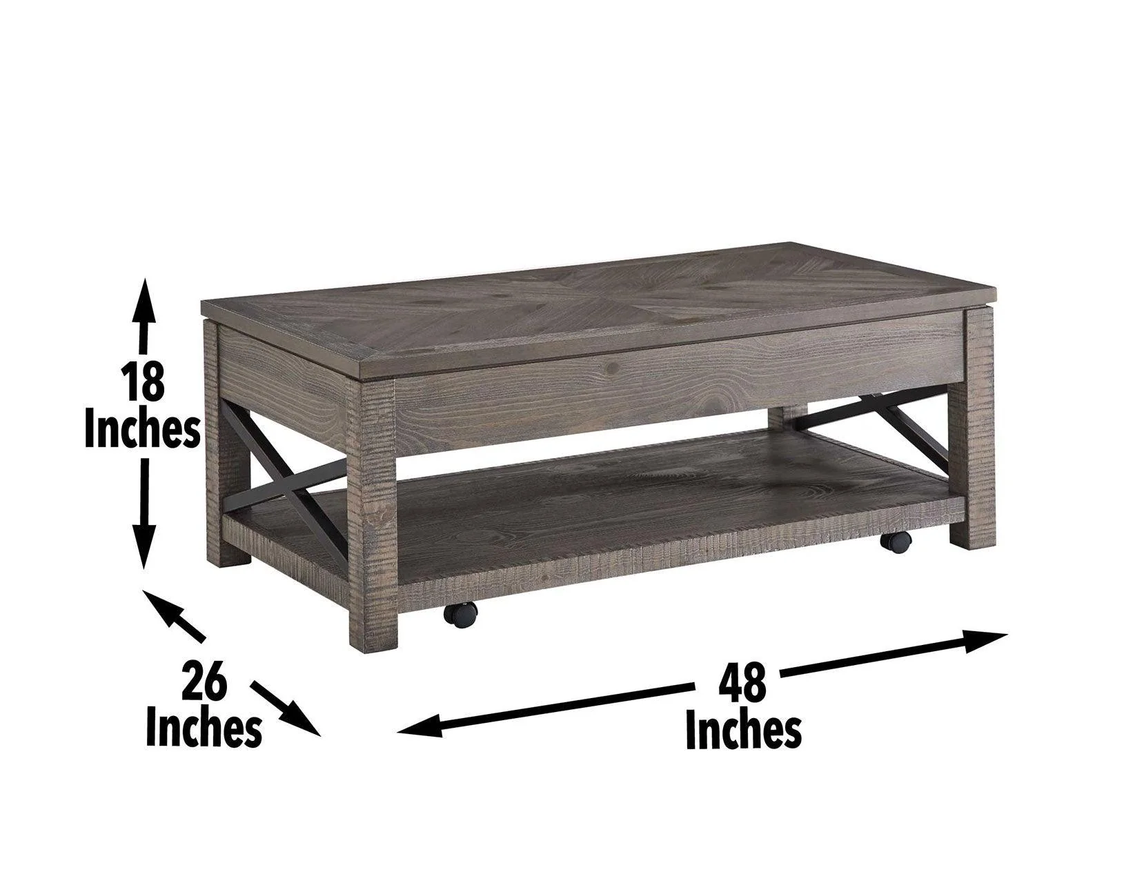Dexter Lift Top Cocktail Table - Image 4