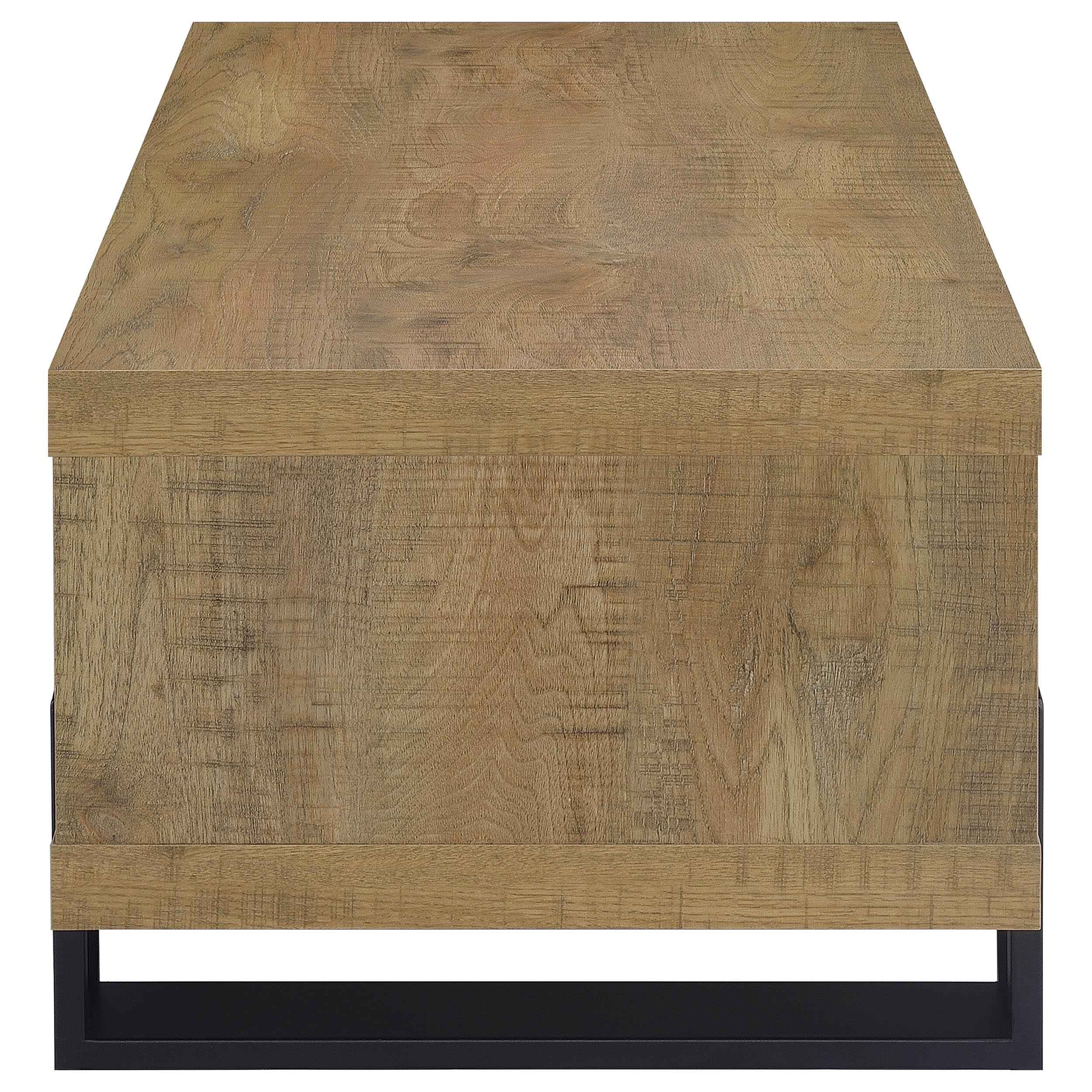 Dinard Mango Engineered Wood Cocktail Coffee Table - Image 5