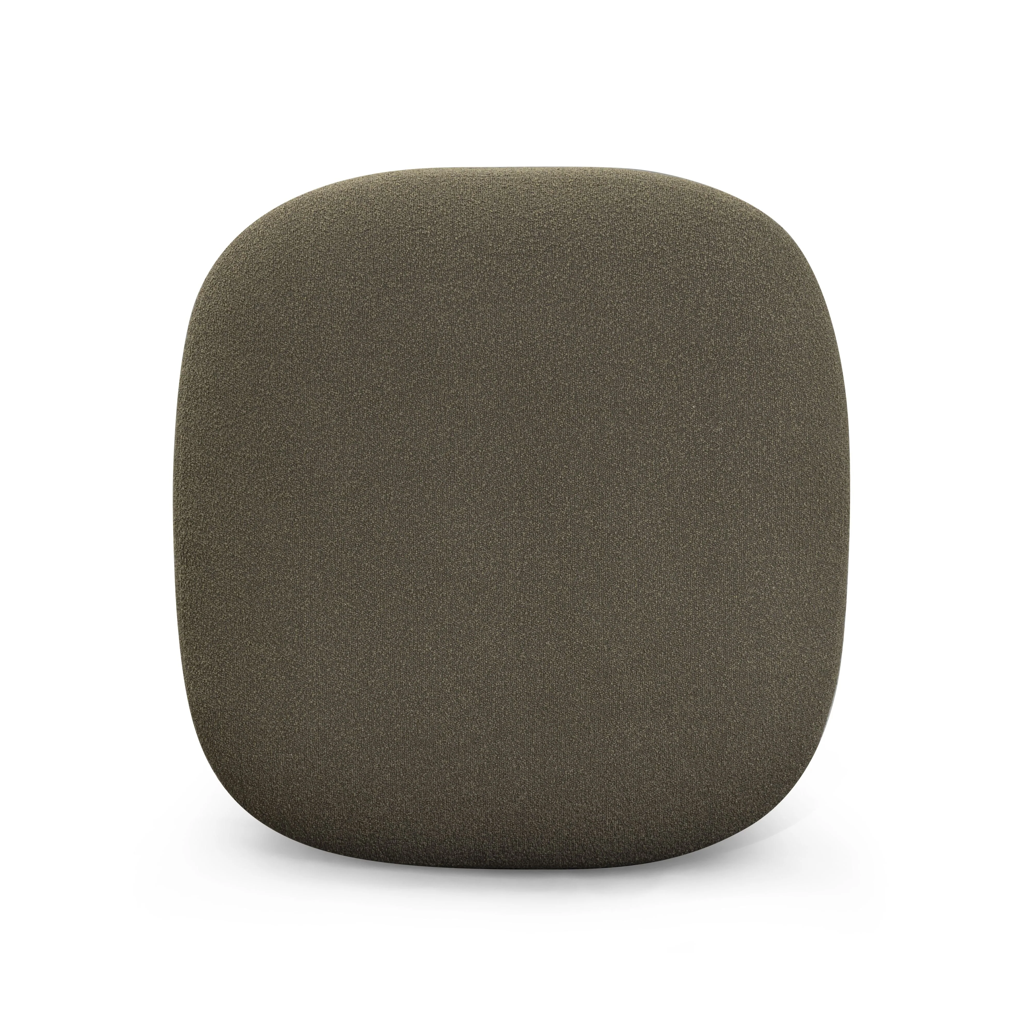 Domina Kale Green Boucle Ottoman - Image 6