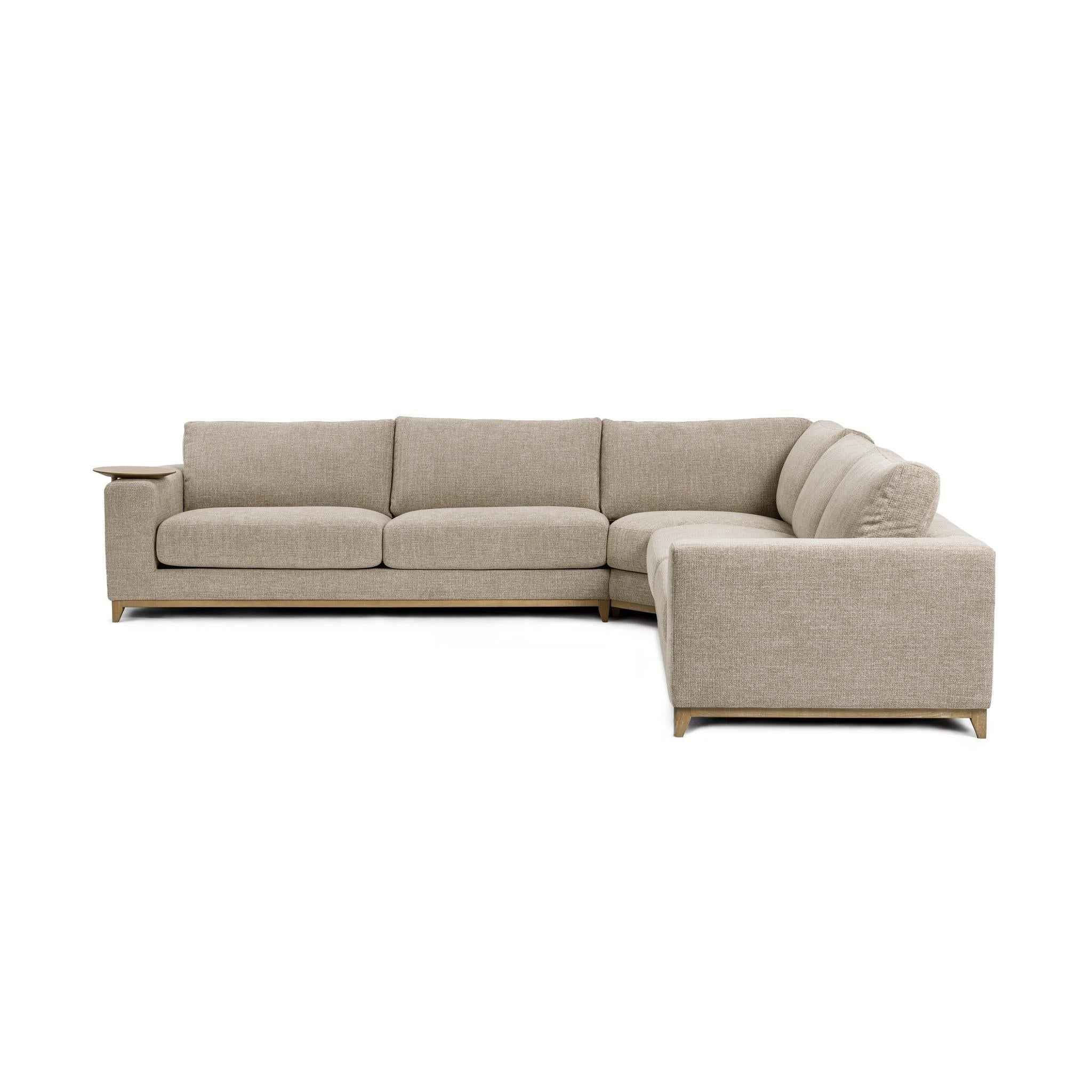 Donovan Sectional - Bisque - Image 2