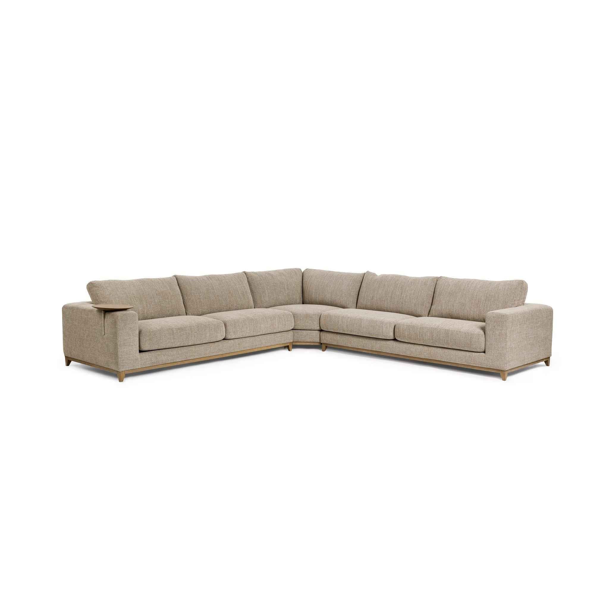 Donovan Sectional - Bisque - Image 3