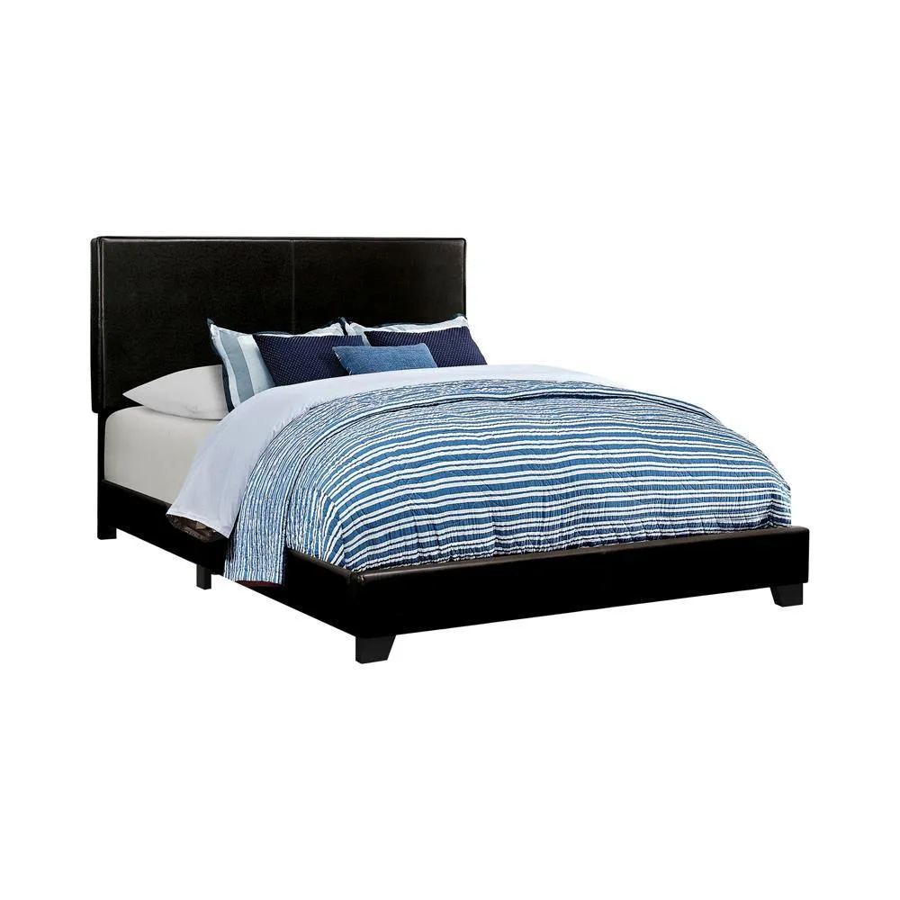 Dorian Black Upholstered Eastern King Bed - Image 2