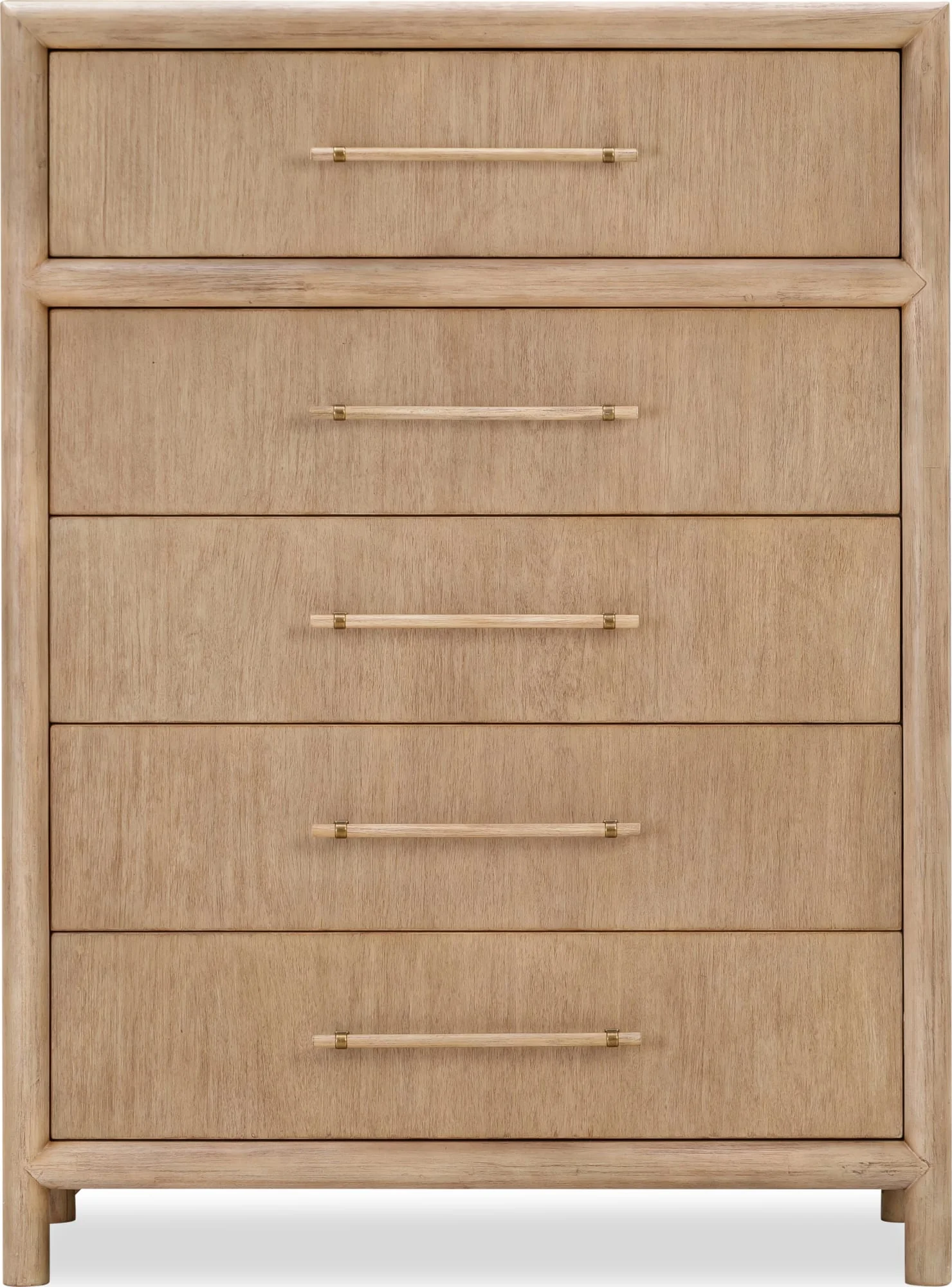 Dorsey Granola Five Drawer Chest - Image 3
