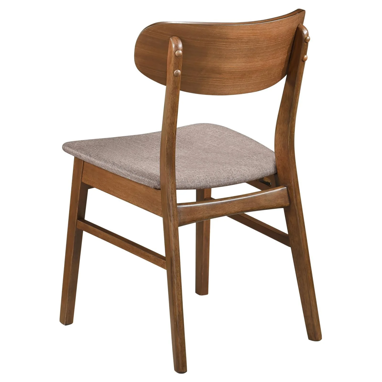 Dortch Walnut 7-Piece Oval Solid Wood Dining Set - Image 7