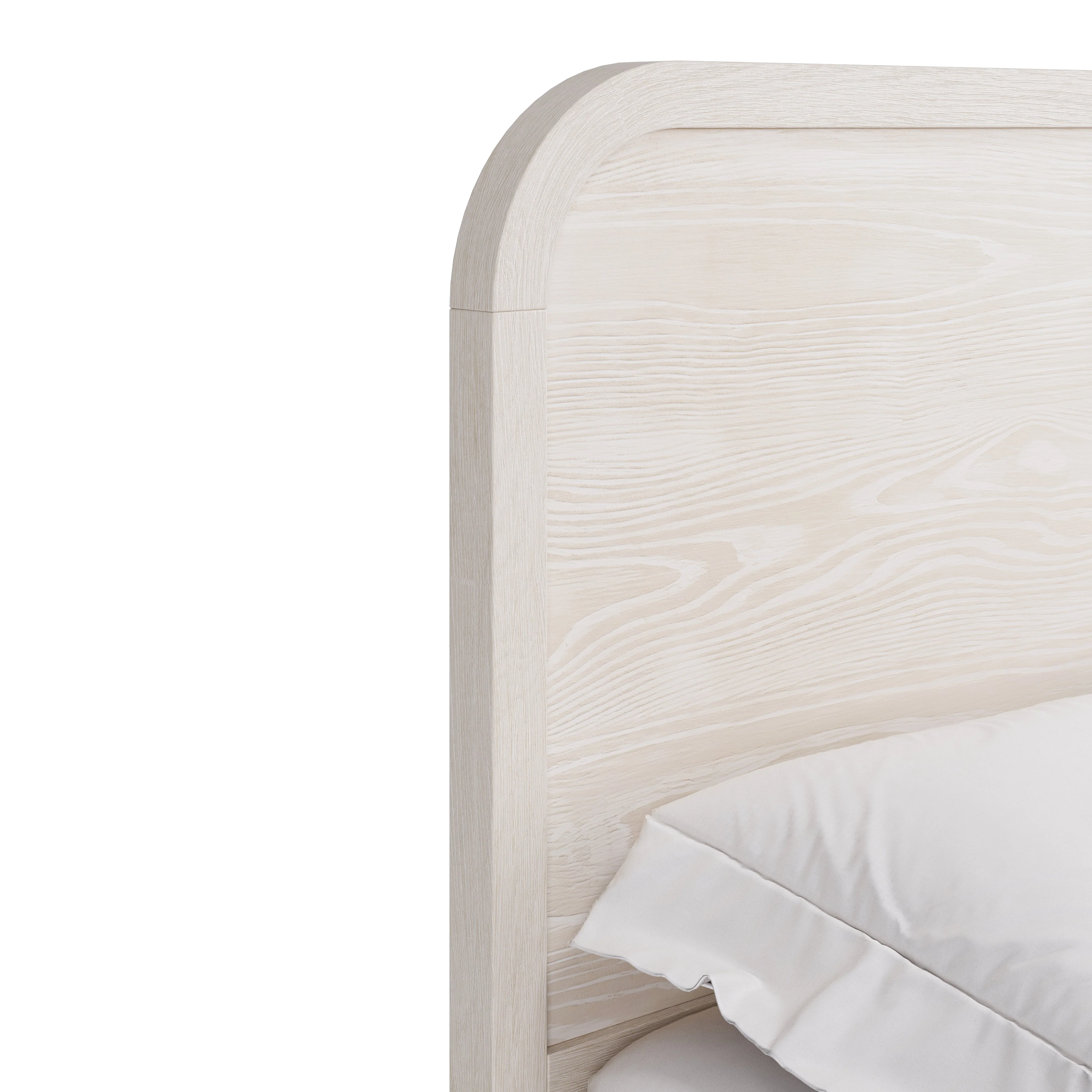 Drake Wood Eastern King Platform Bed in Sugar - Image 6
