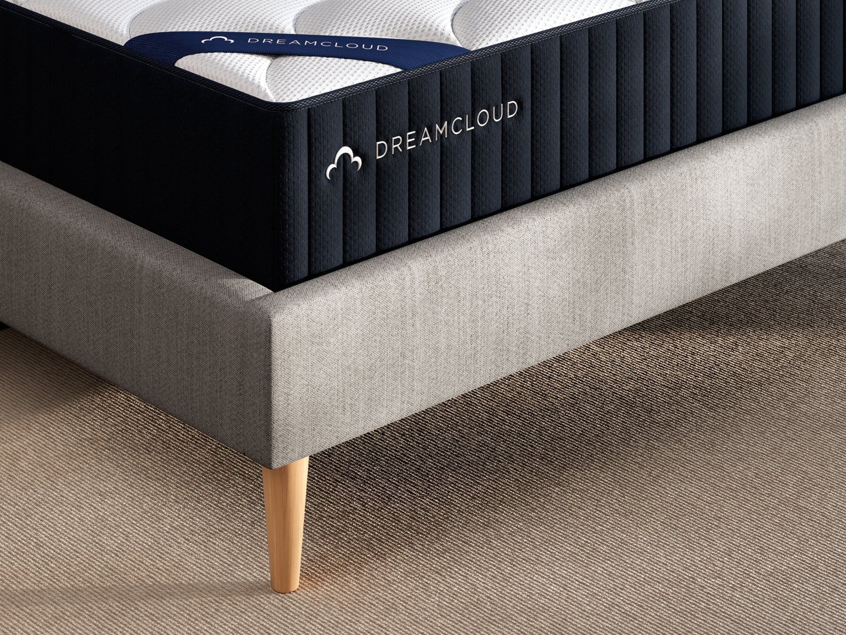 DreamCloud Classic Hybrid Firm White Queen Mattress - Image 8