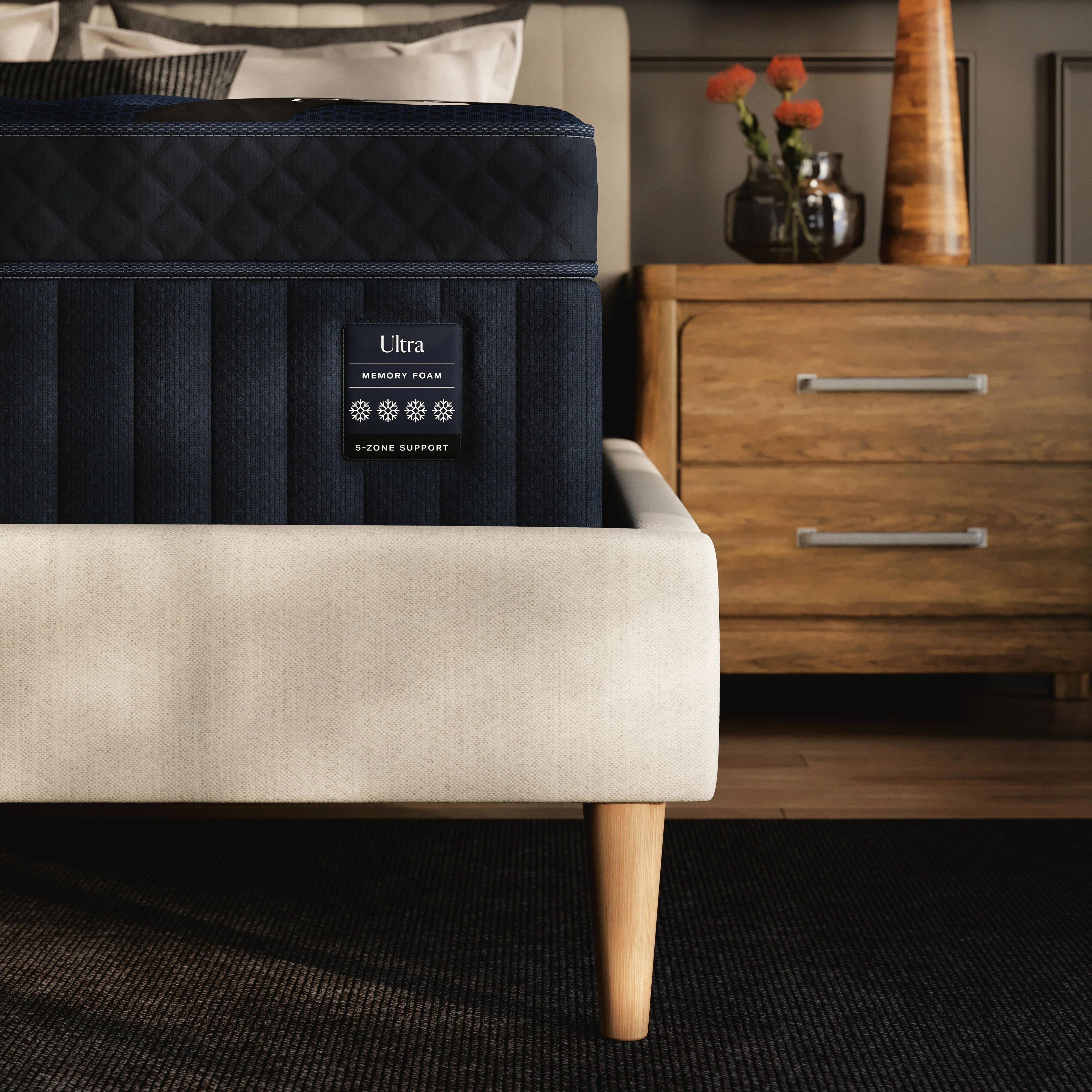 Dreamcloud Ultra Memory Foam White Queen Mattress - Image 9