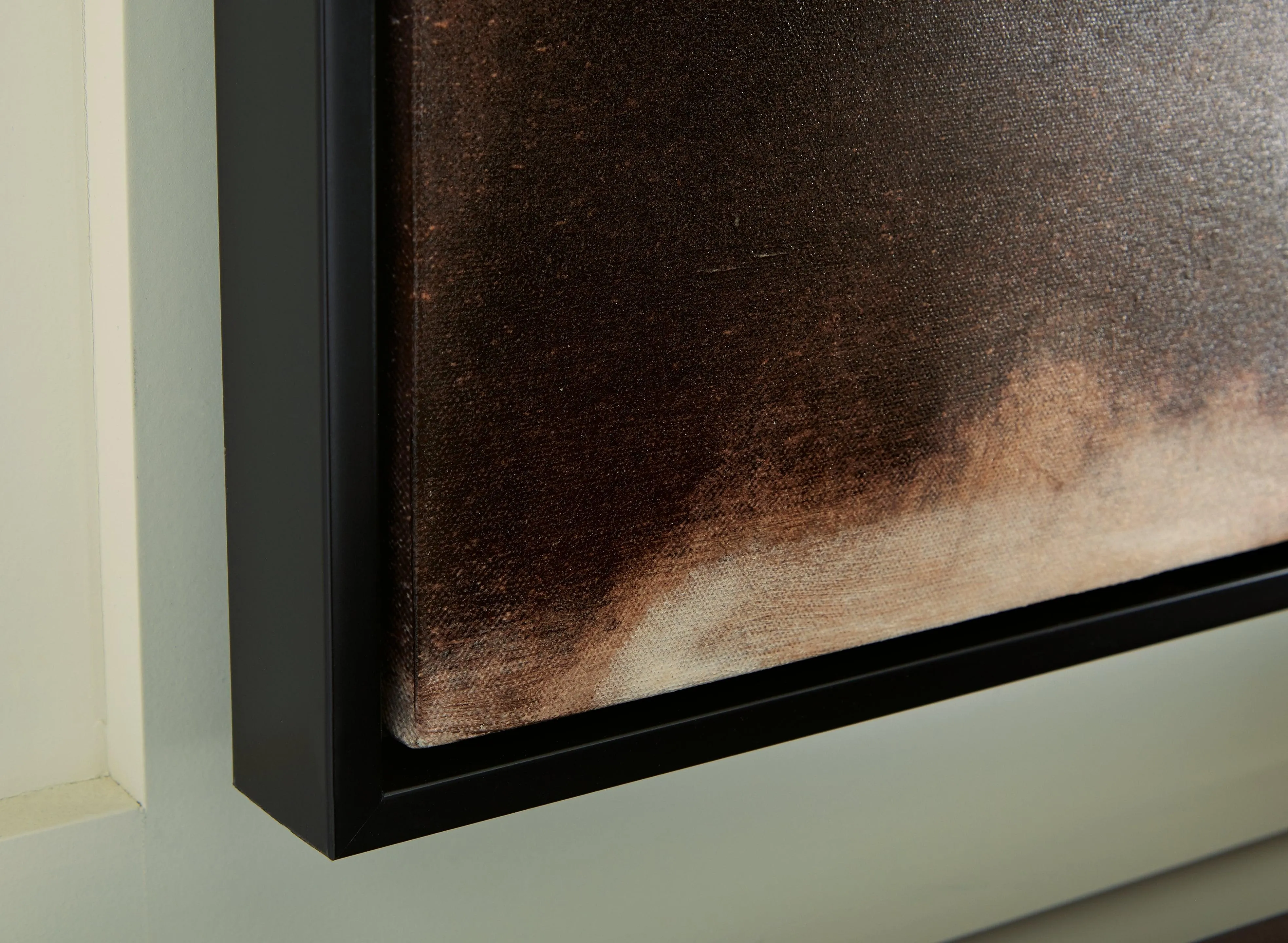 Drewland Black/Brown/Orange Wall Art - Image 5