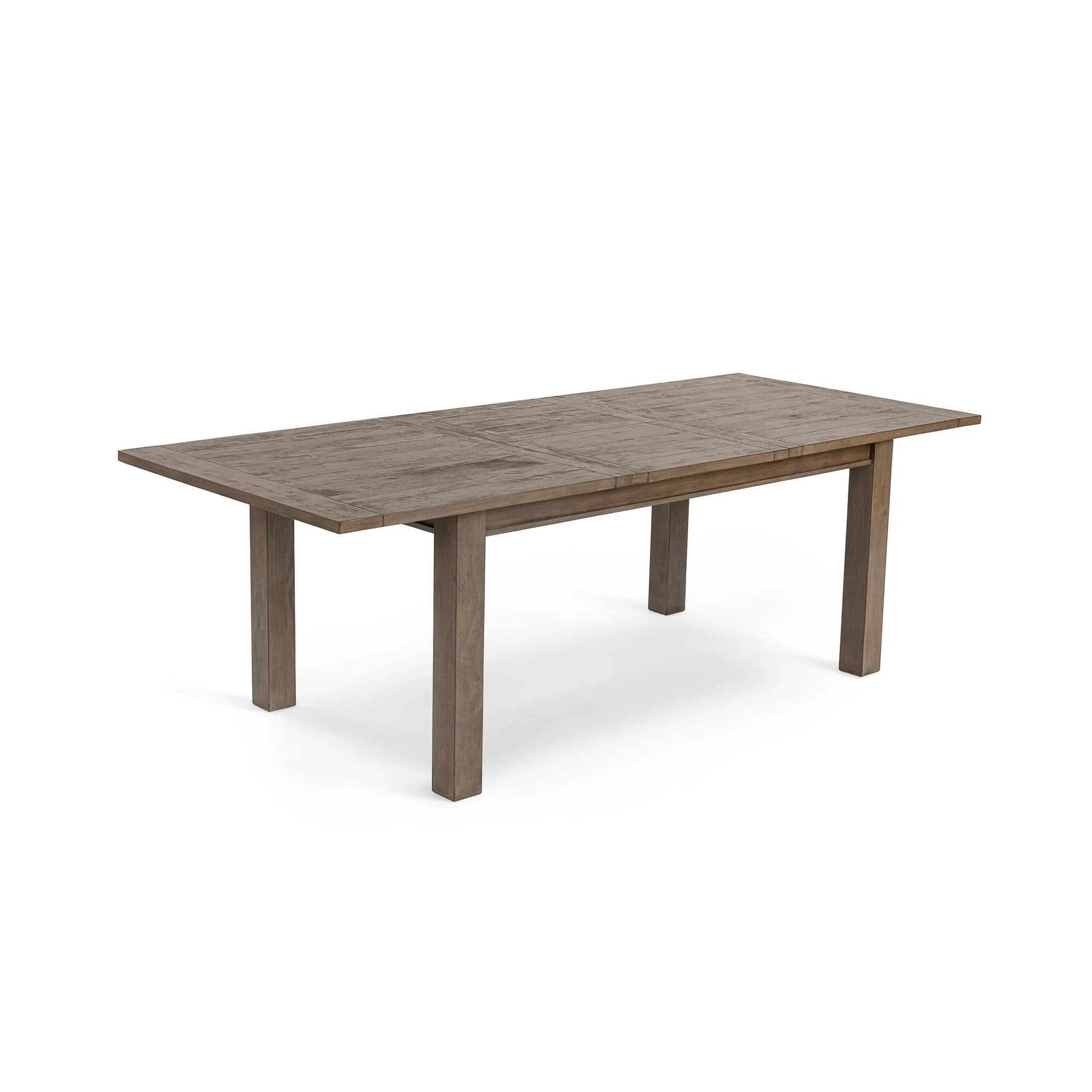 Driftwood 71"-94" Extendable Dining Table - Distressed Brown - Image 3