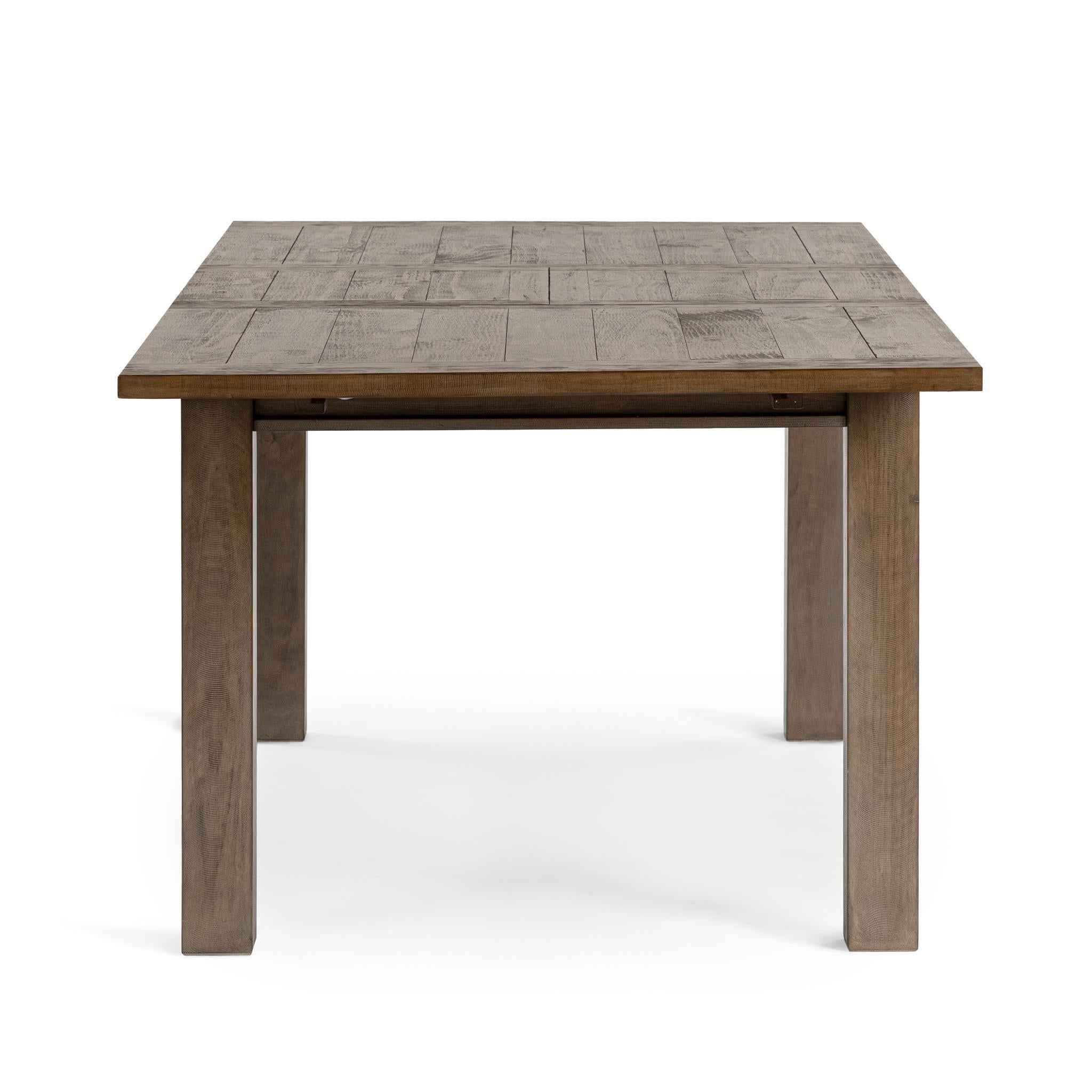 Driftwood 71"-94" Extendable Dining Table - Distressed Brown - Image 5
