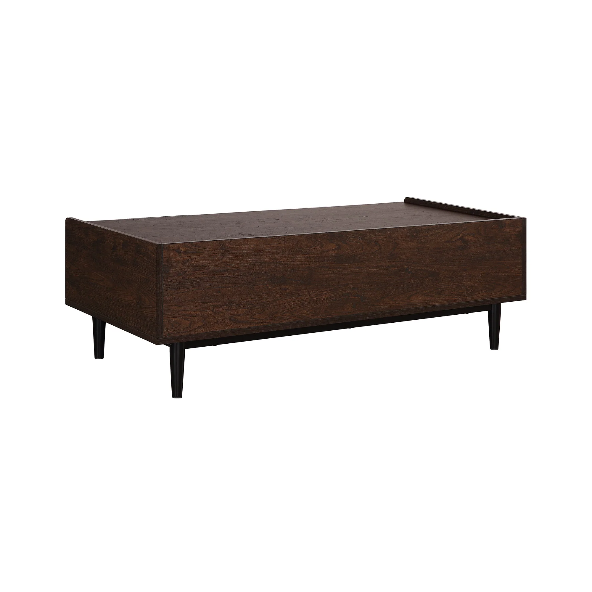 Duane Coffee Table in Dark Brown and Navy Blue - Image 8