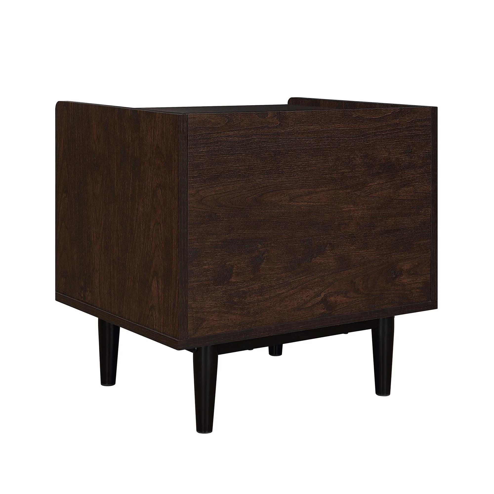 Duane Nightstand in Dark Brown and Black - Image 8