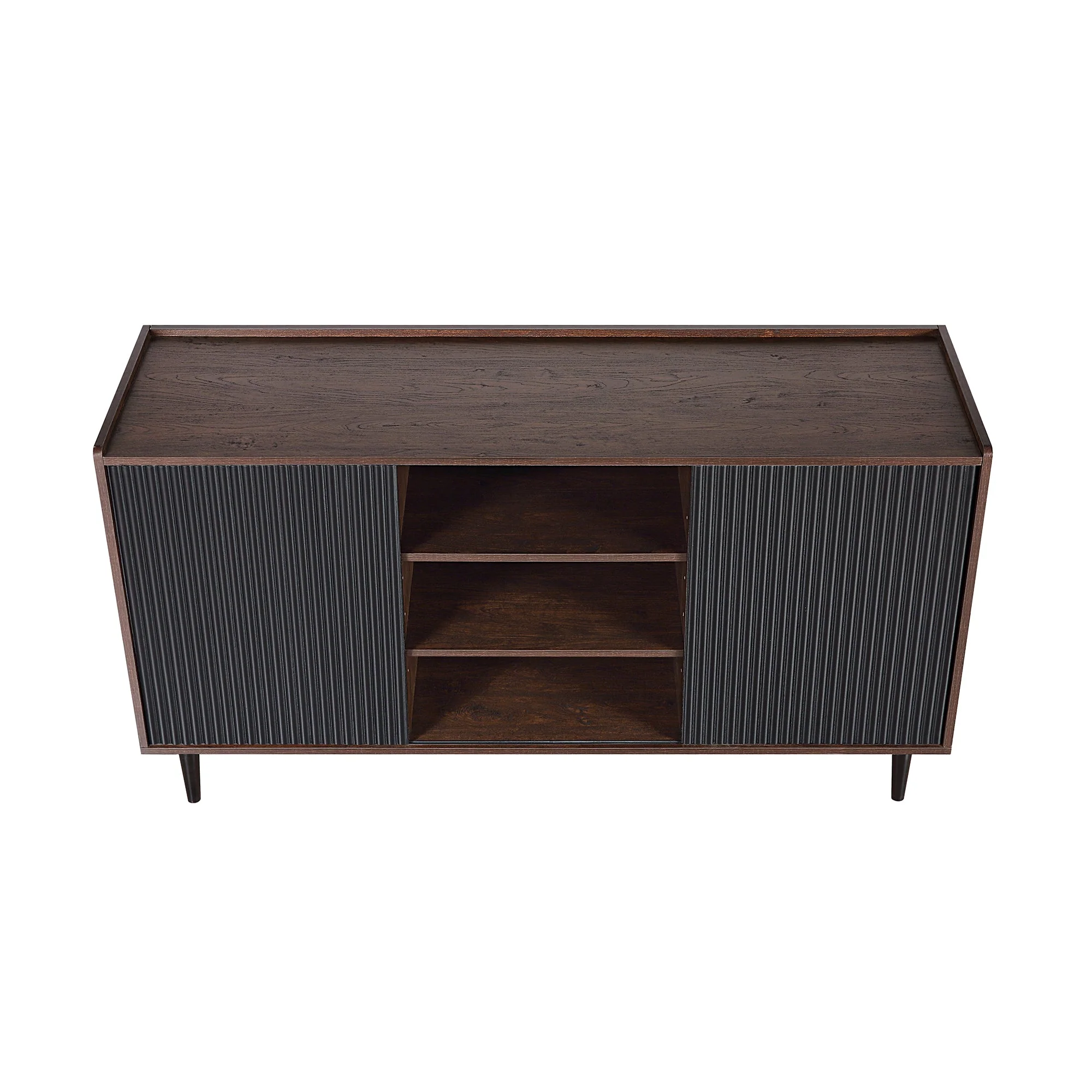 Duane Sideboard in Dark Brown and Black - Image 10