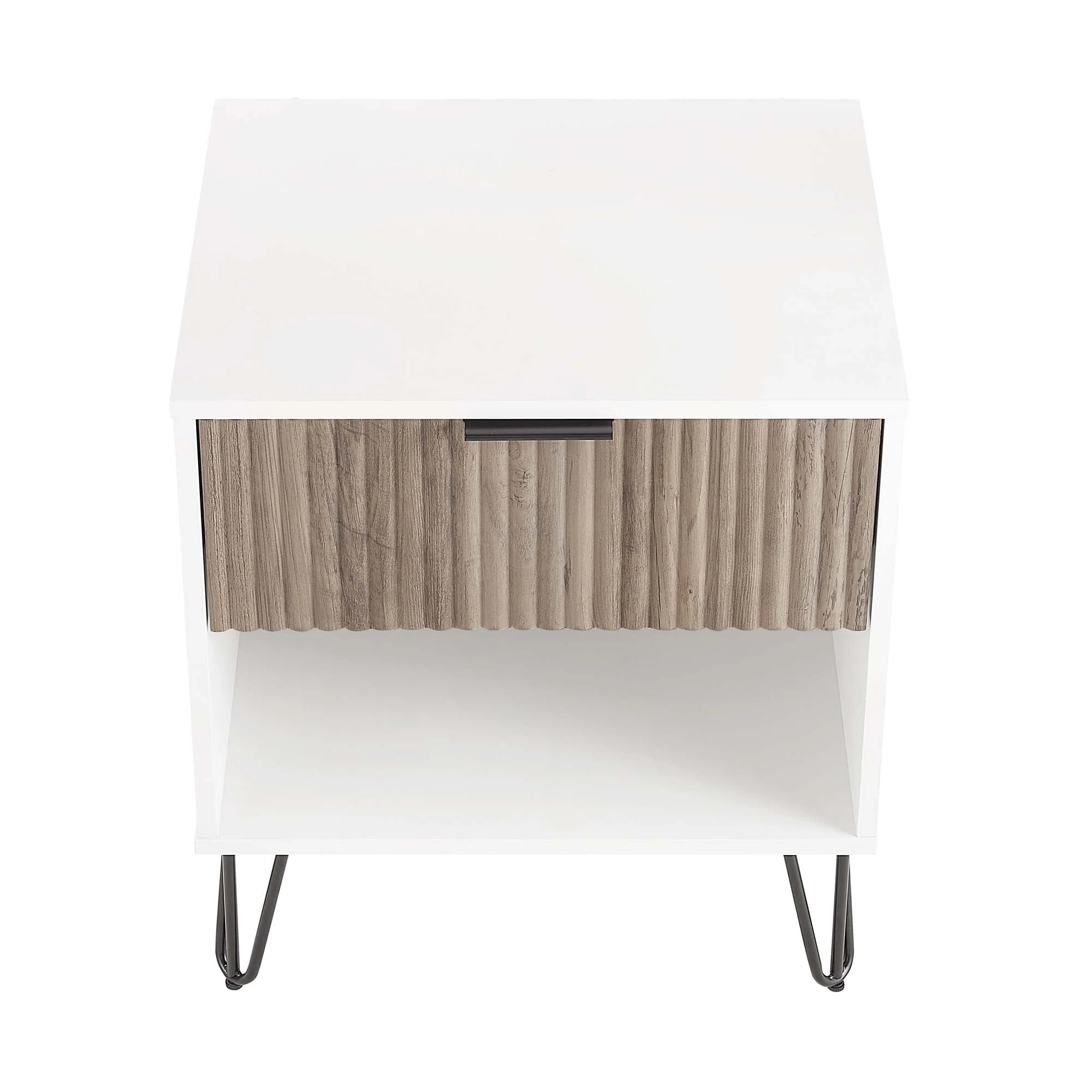 DUMBO 1.0 Nightstand in White and Rustic Grey (set of 2) - Image 10