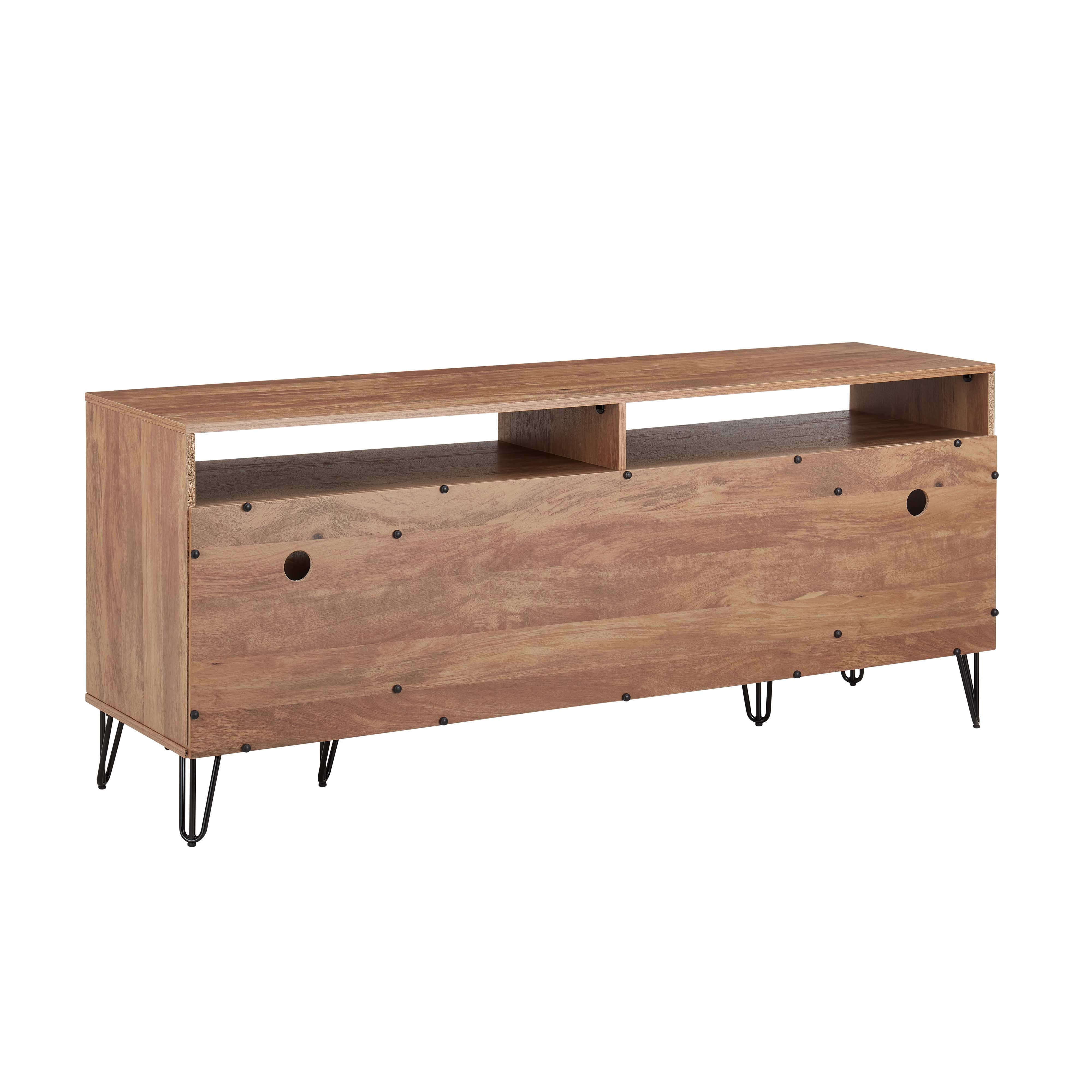 DUMBO 63" TV Stand in Golden Brown - Image 10