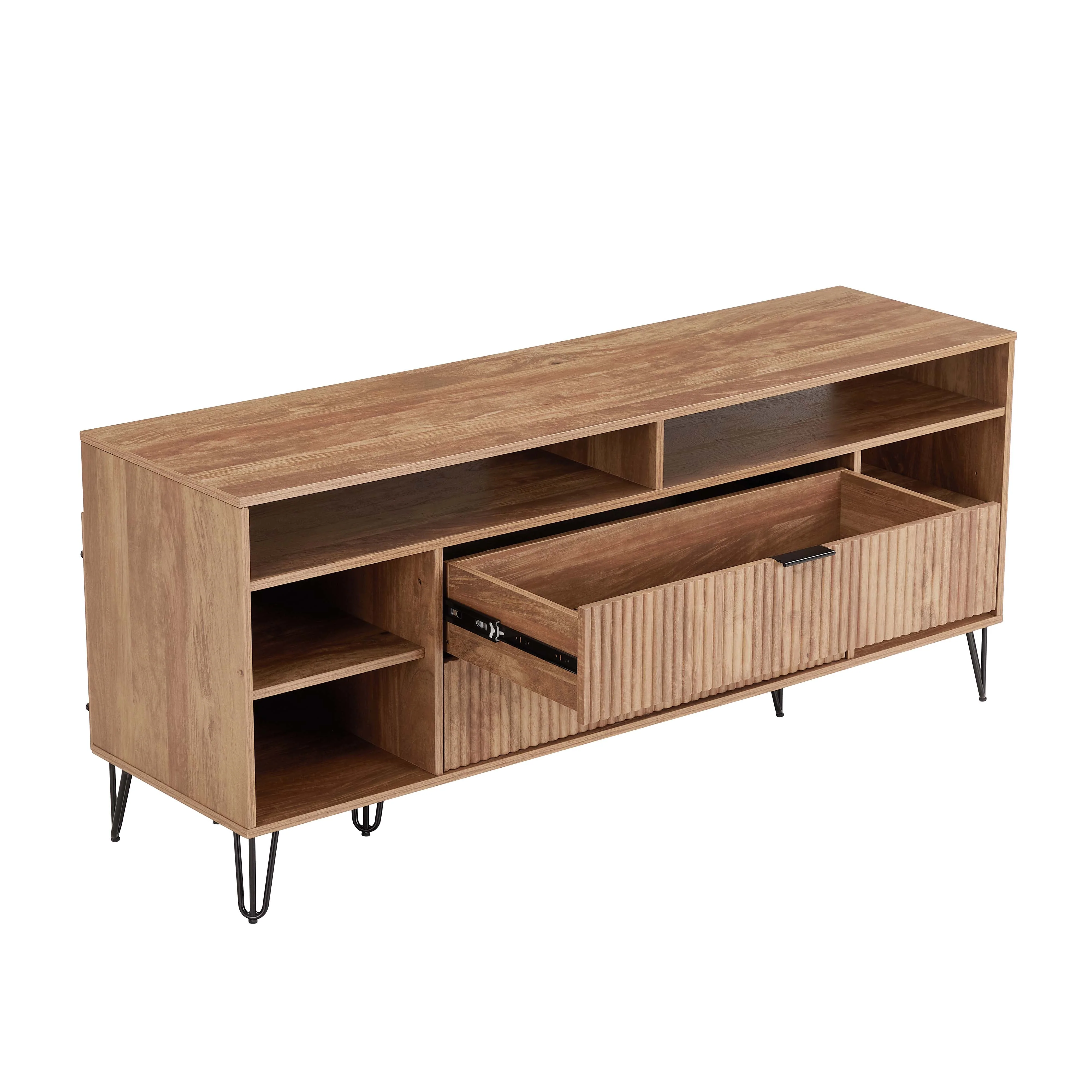 DUMBO 63" TV Stand in Golden Brown - Image 9