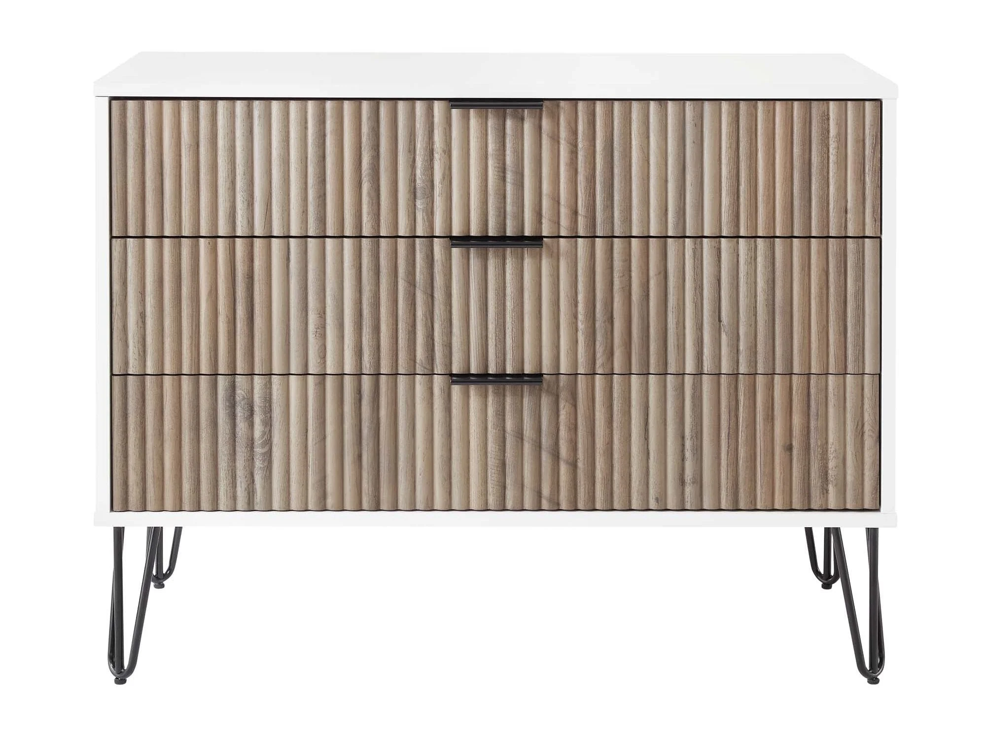 DUMBO Dresser in White and Grey