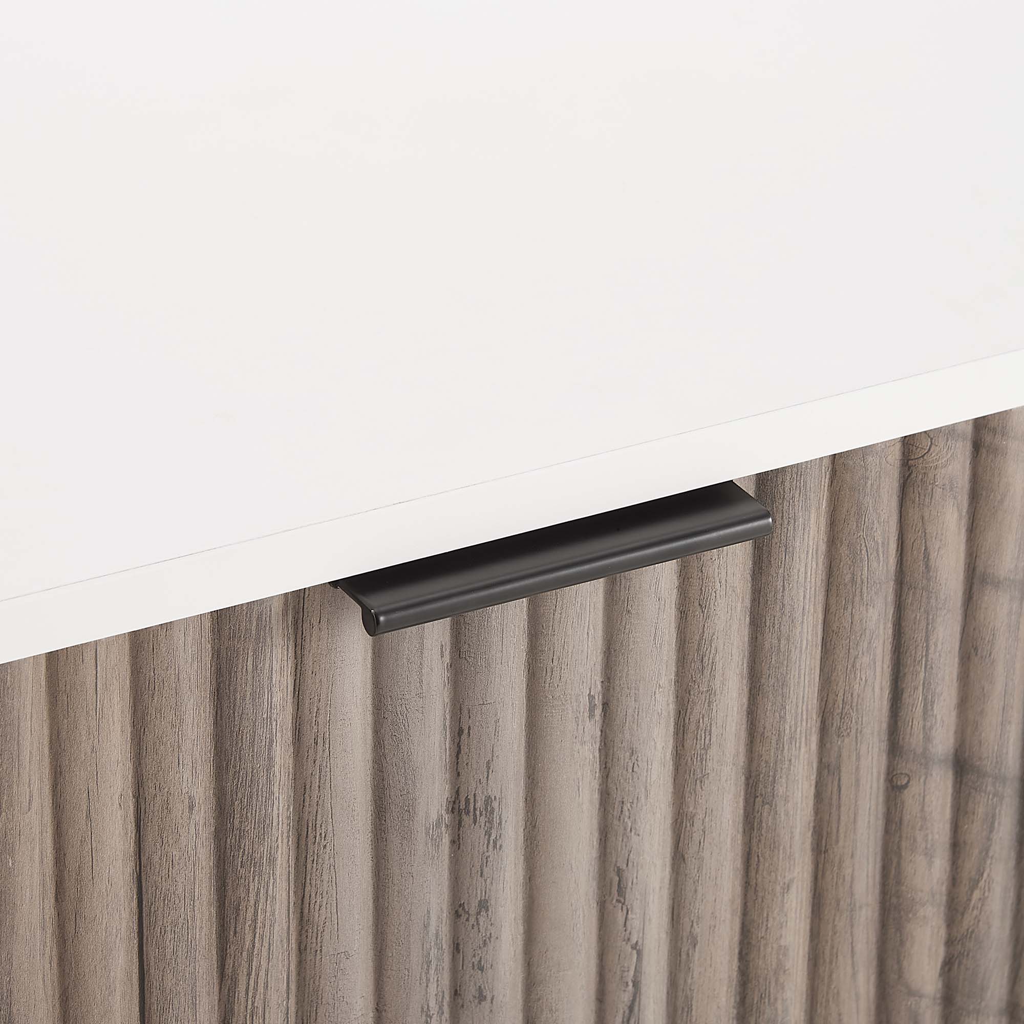 DUMBO Dresser in White and Grey - Image 6