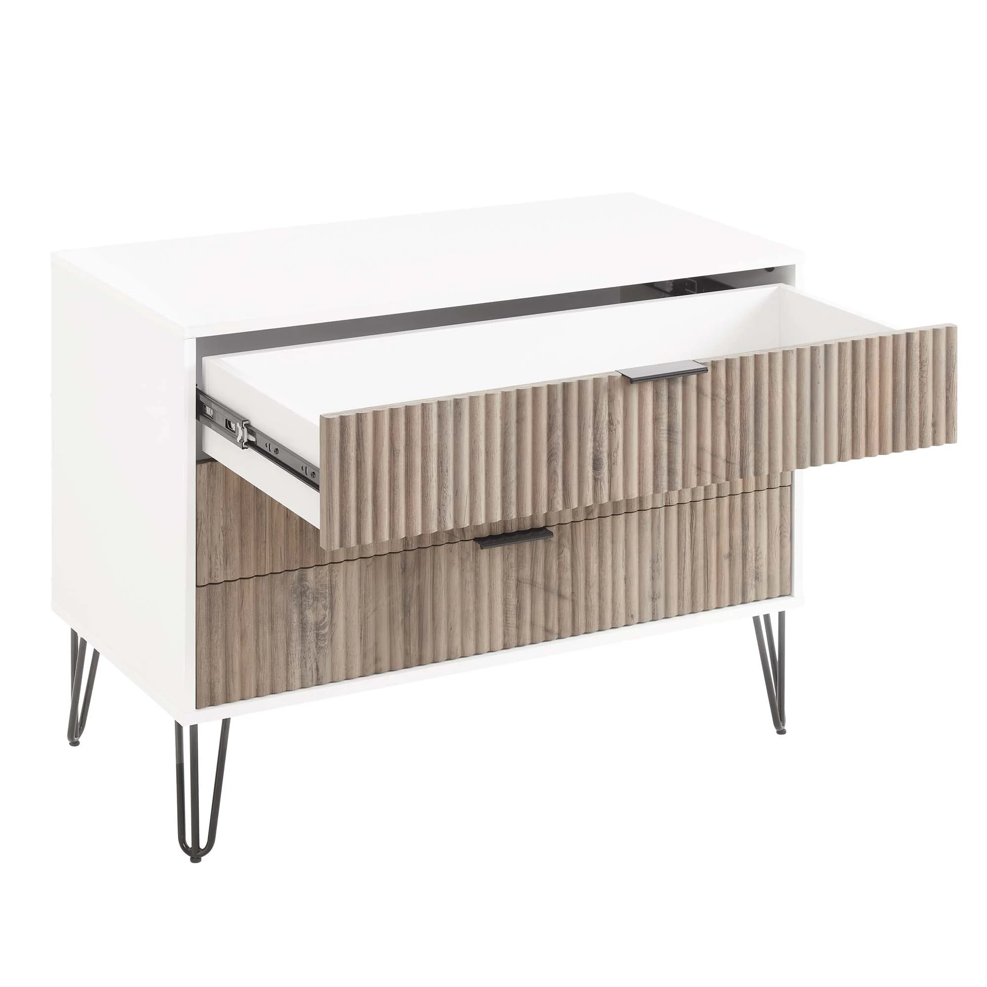 DUMBO Dresser in White and Grey - Image 8