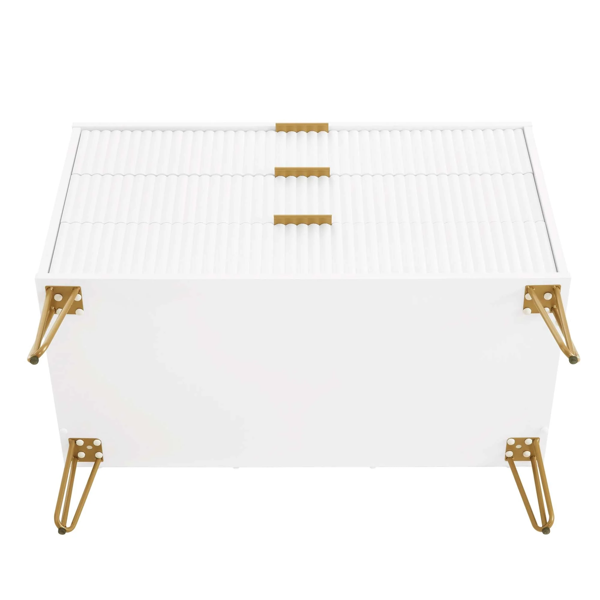 DUMBO Dresser in White - Image 11
