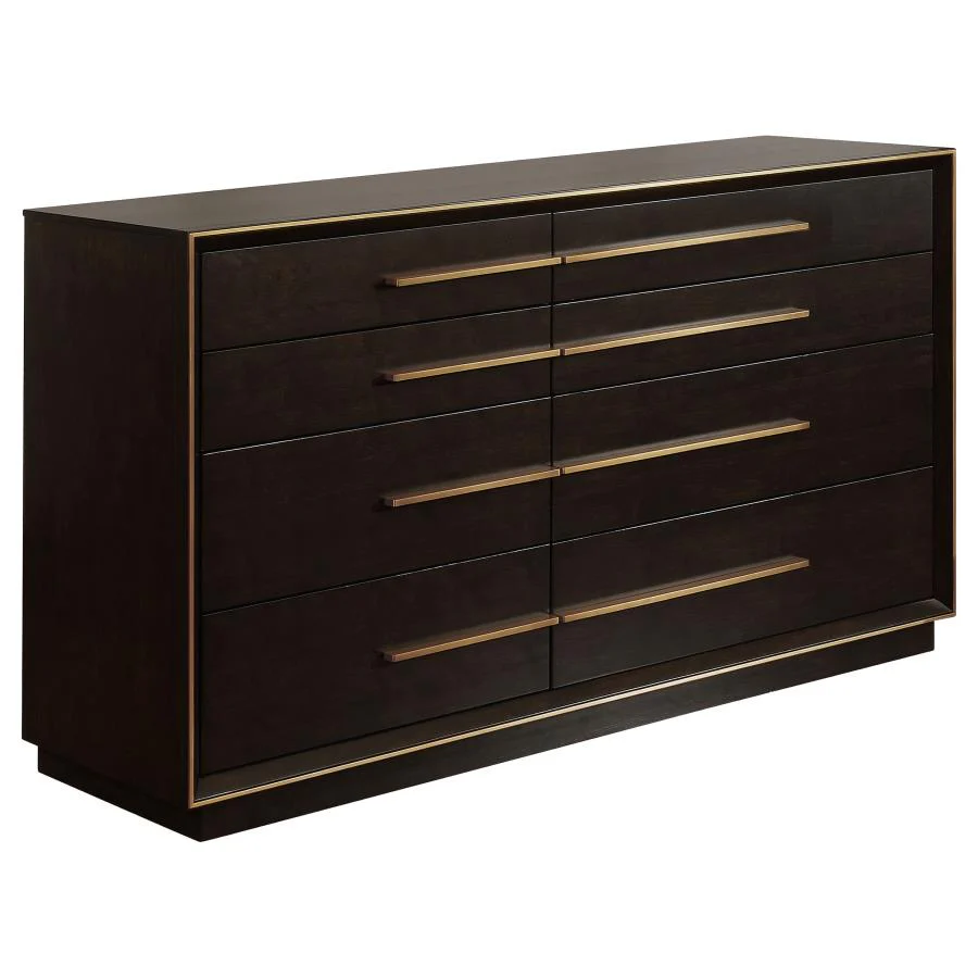 Durango Gray/Smoked Peppercorn 5-Piece Eastern King Bedroom Set - Image 7