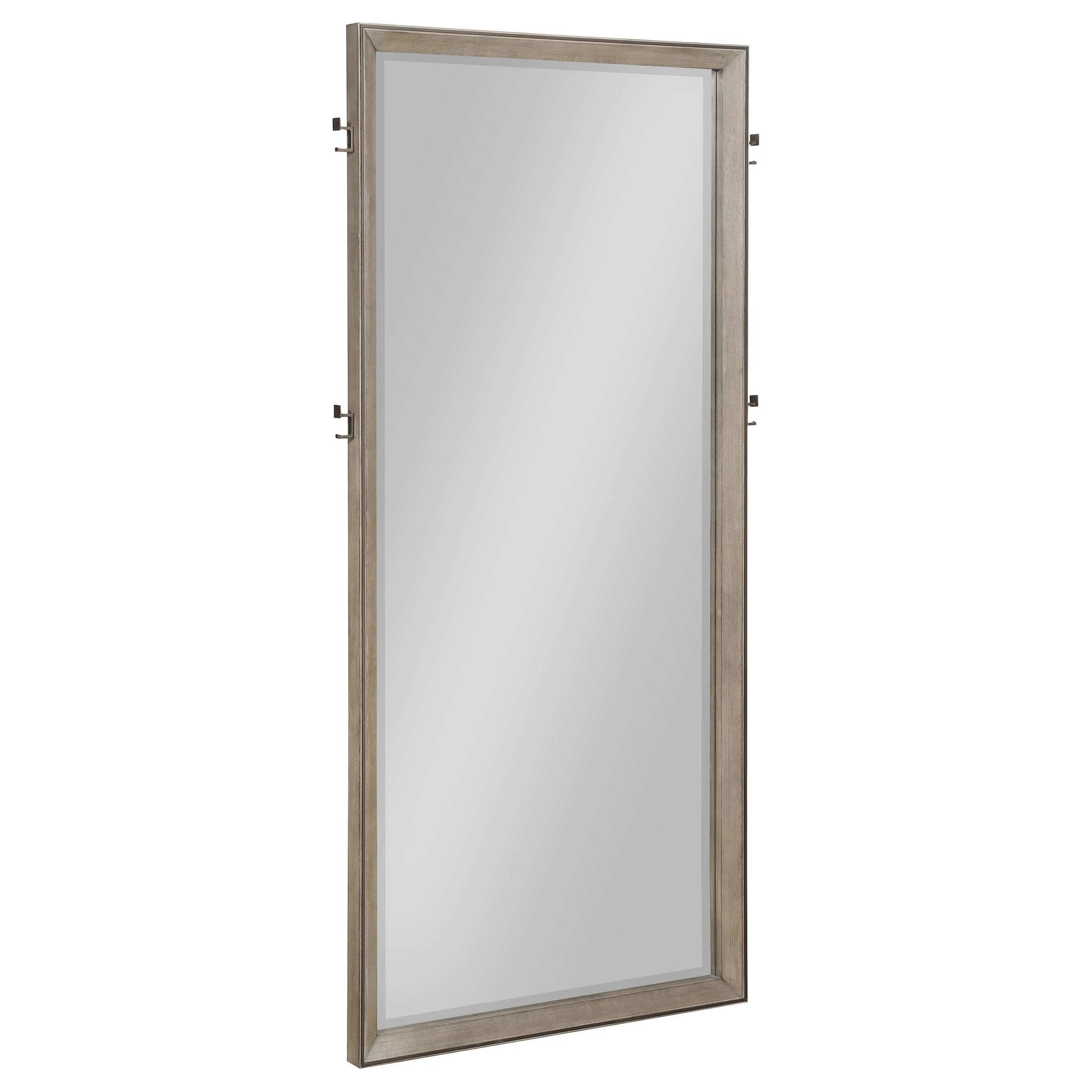 Durango Oak Full Length Standing Floor Mirror Washed - Image 2