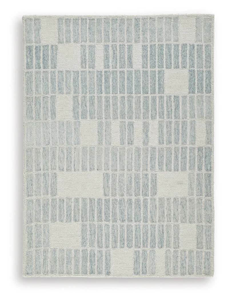 Dylanton Ivory/Blue Medium Rug - Image 2