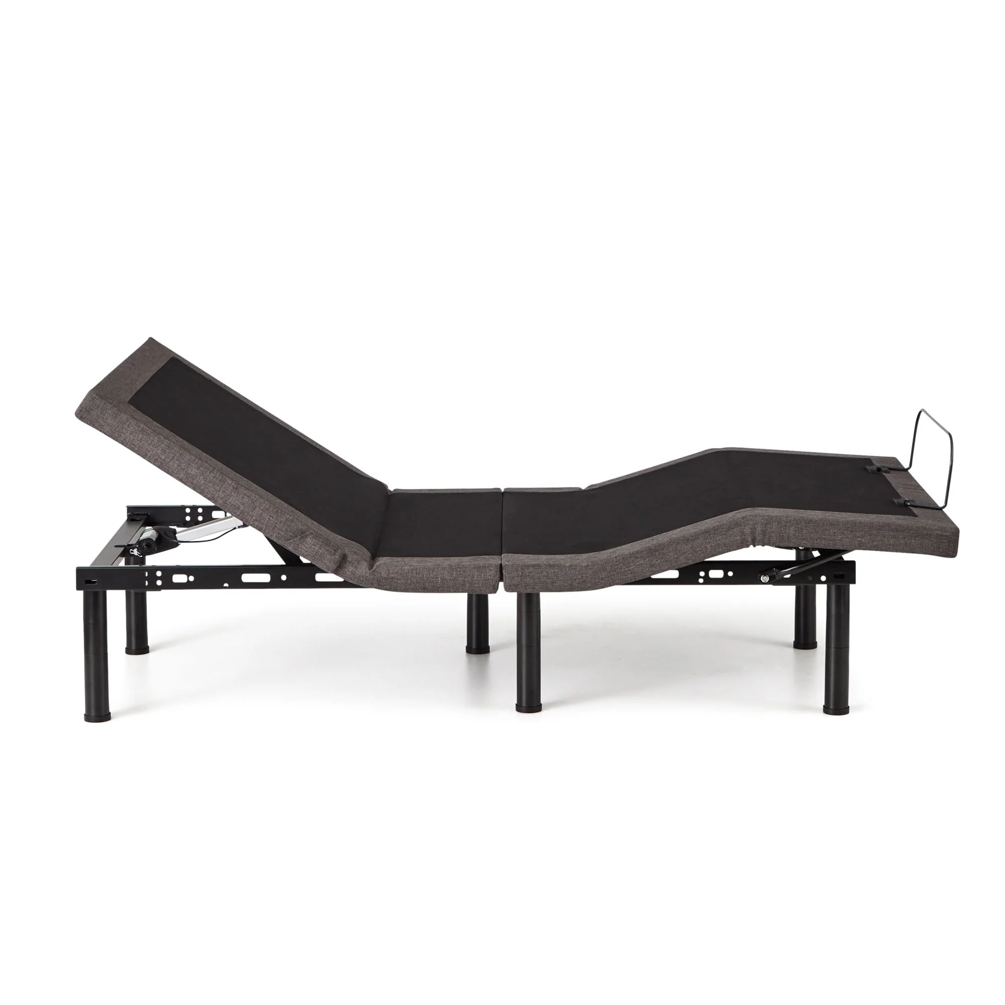 E455 Charcoal Full Adjustable Bed Base - Image 3