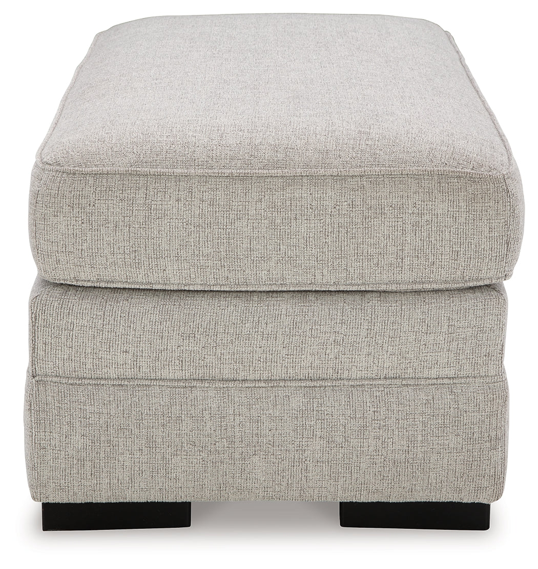 Eastonbridge Shadow Sofa Chaise, Chair, and Ottoman - Image 4