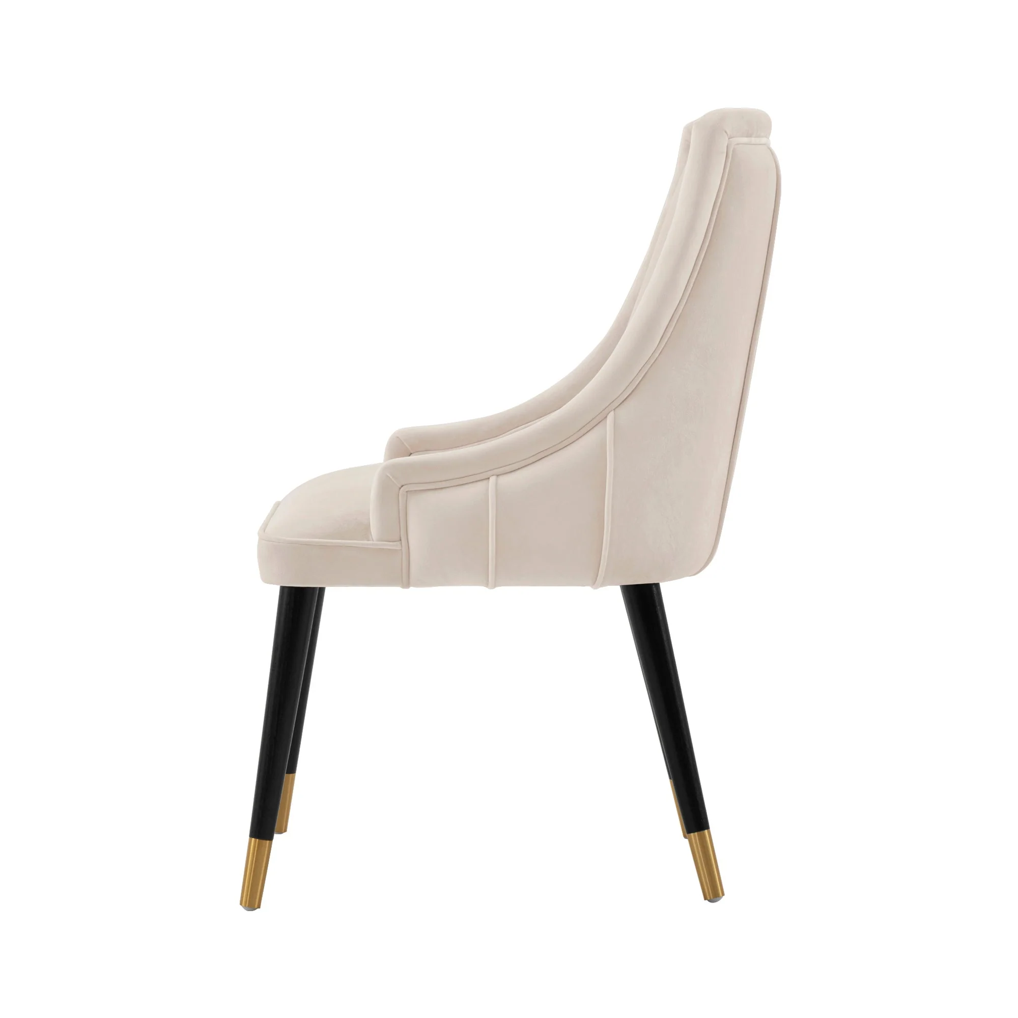 Eda Dining Chair in Cream - Image 5