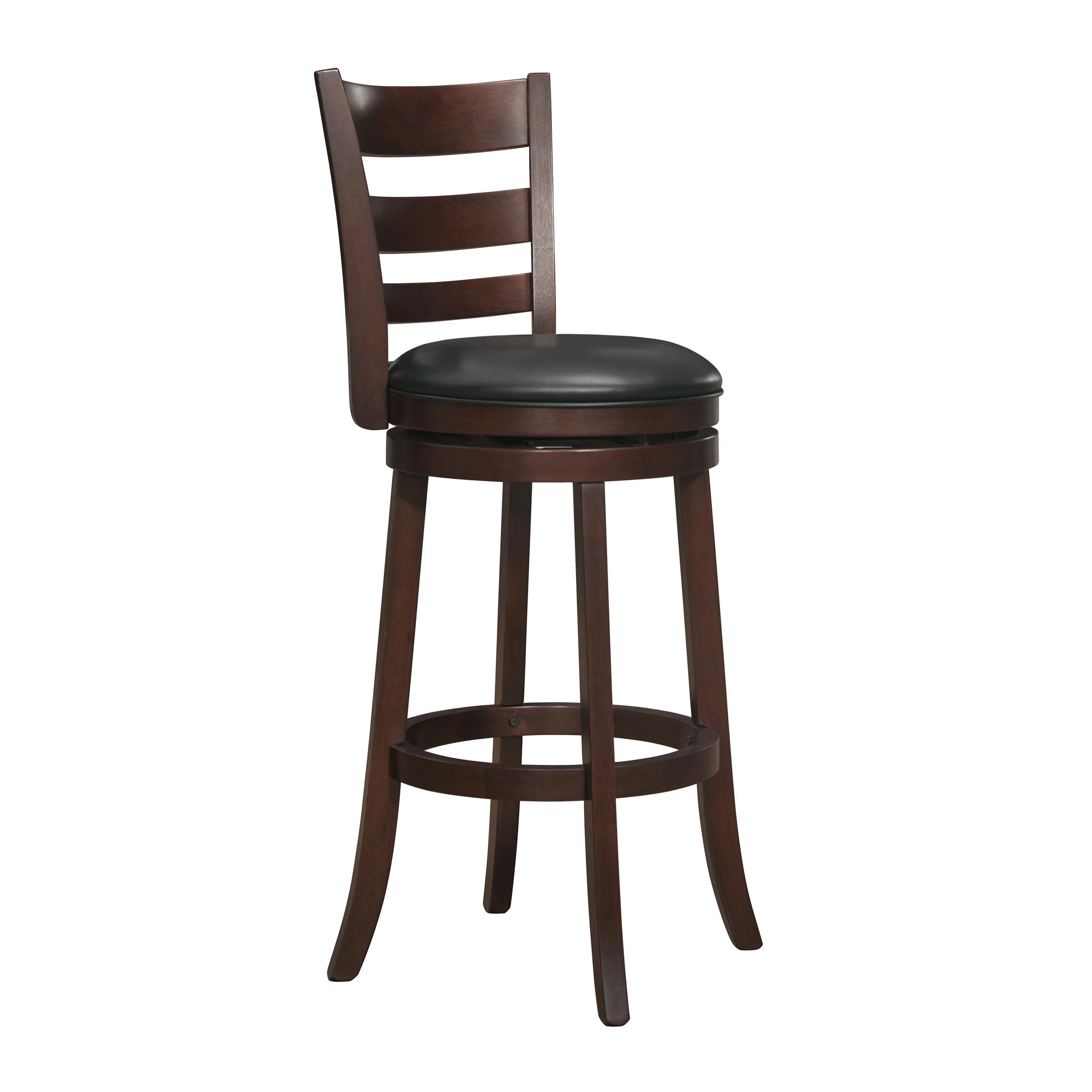 Edmond Dark Cherry Swivel Pub Height Chair - Image 3