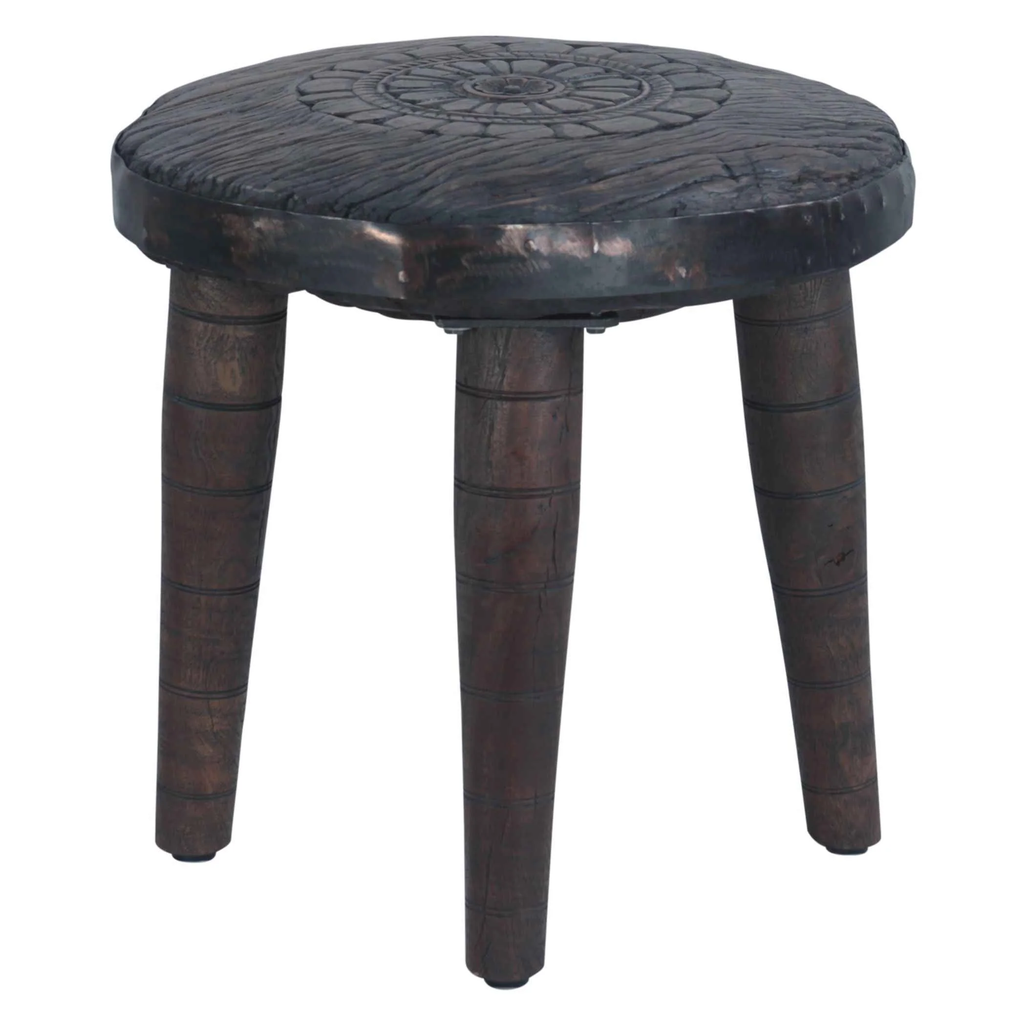 Eiffel 22" Round Wheel Side Table