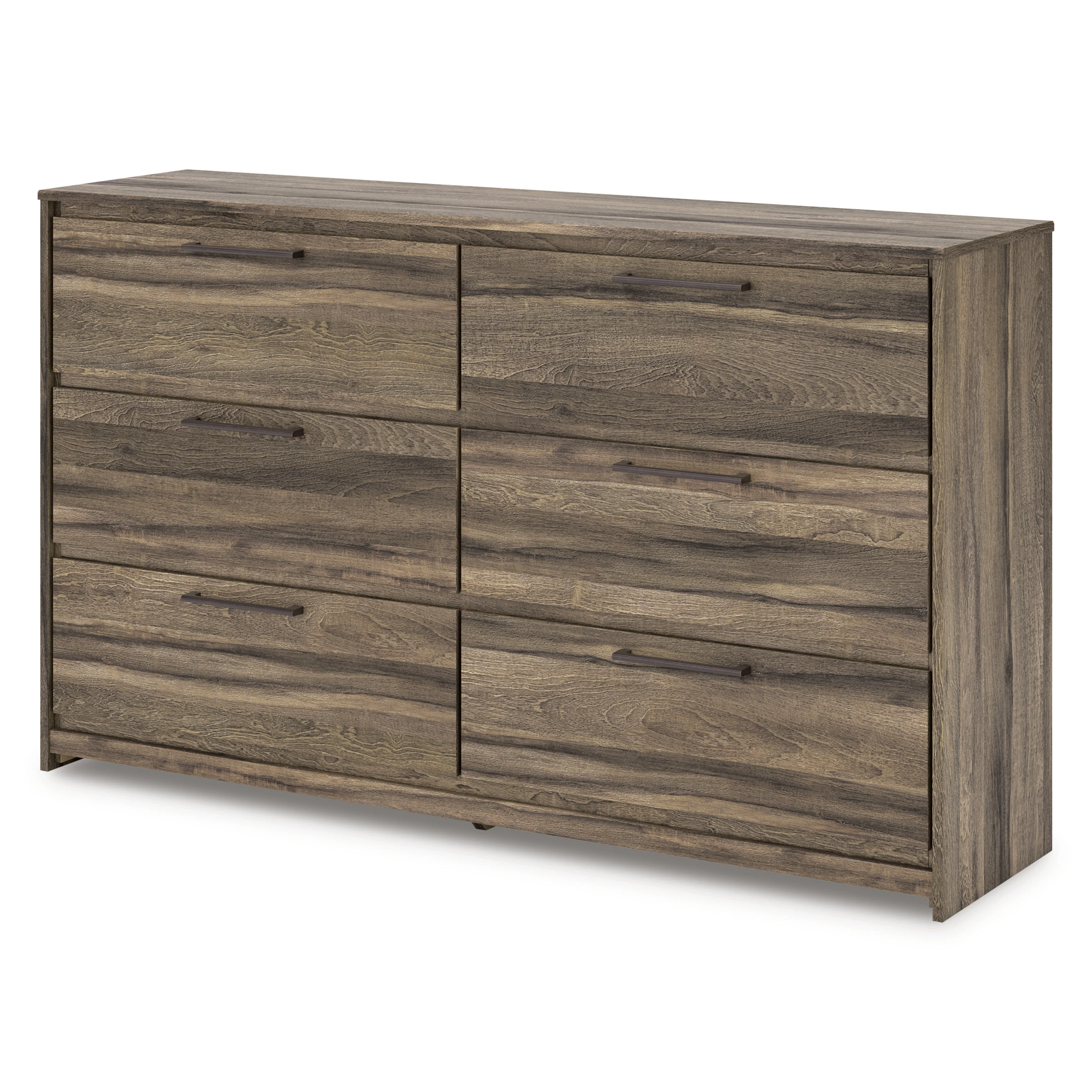 Elbrim Brown LED Storage Panel Bedroom Set with 2 Footboard Drawers - Image 18