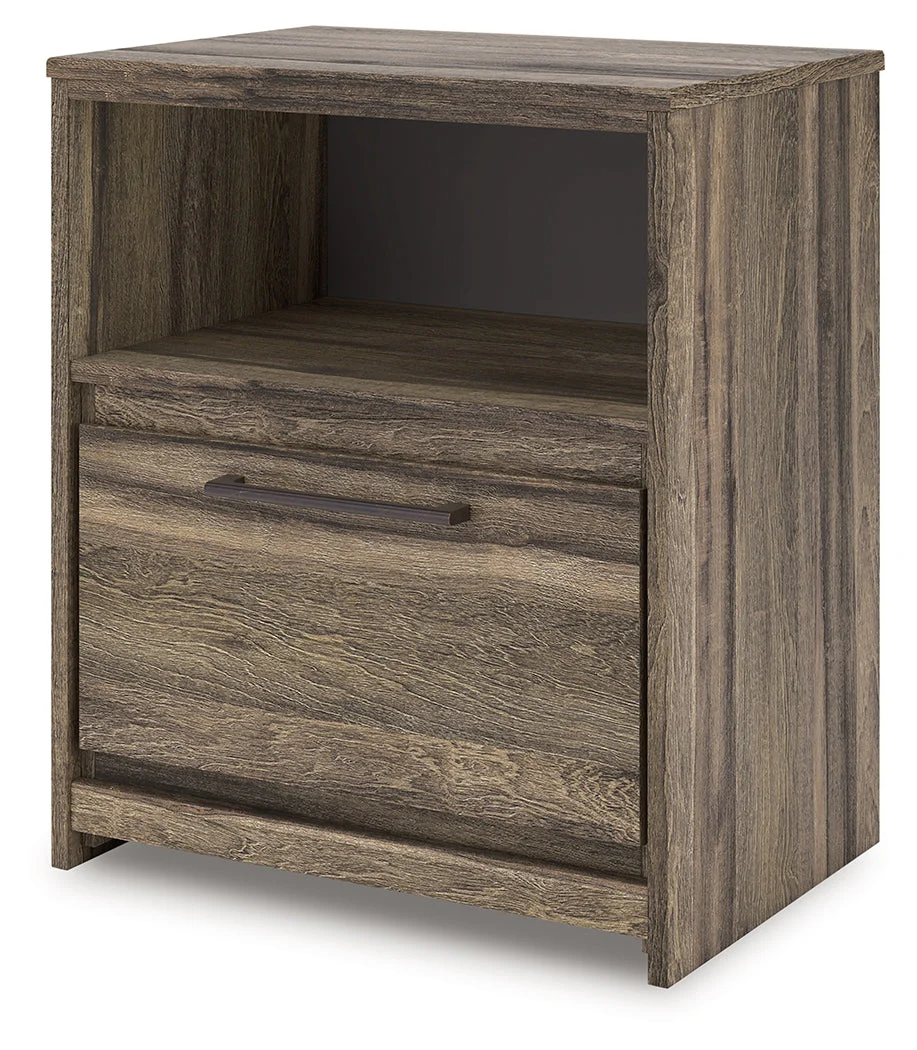 Elbrim Brown Queen Panel Bedroom Set with Dresser, Mirror and Nightstand - Image 22
