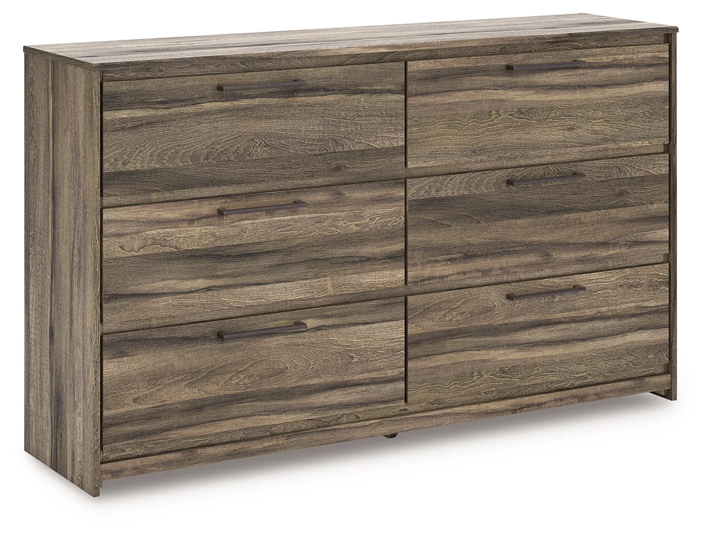 Elbrim Brown Queen Panel Storage Bedroom Set with Dresser and Nightstand - Image 3