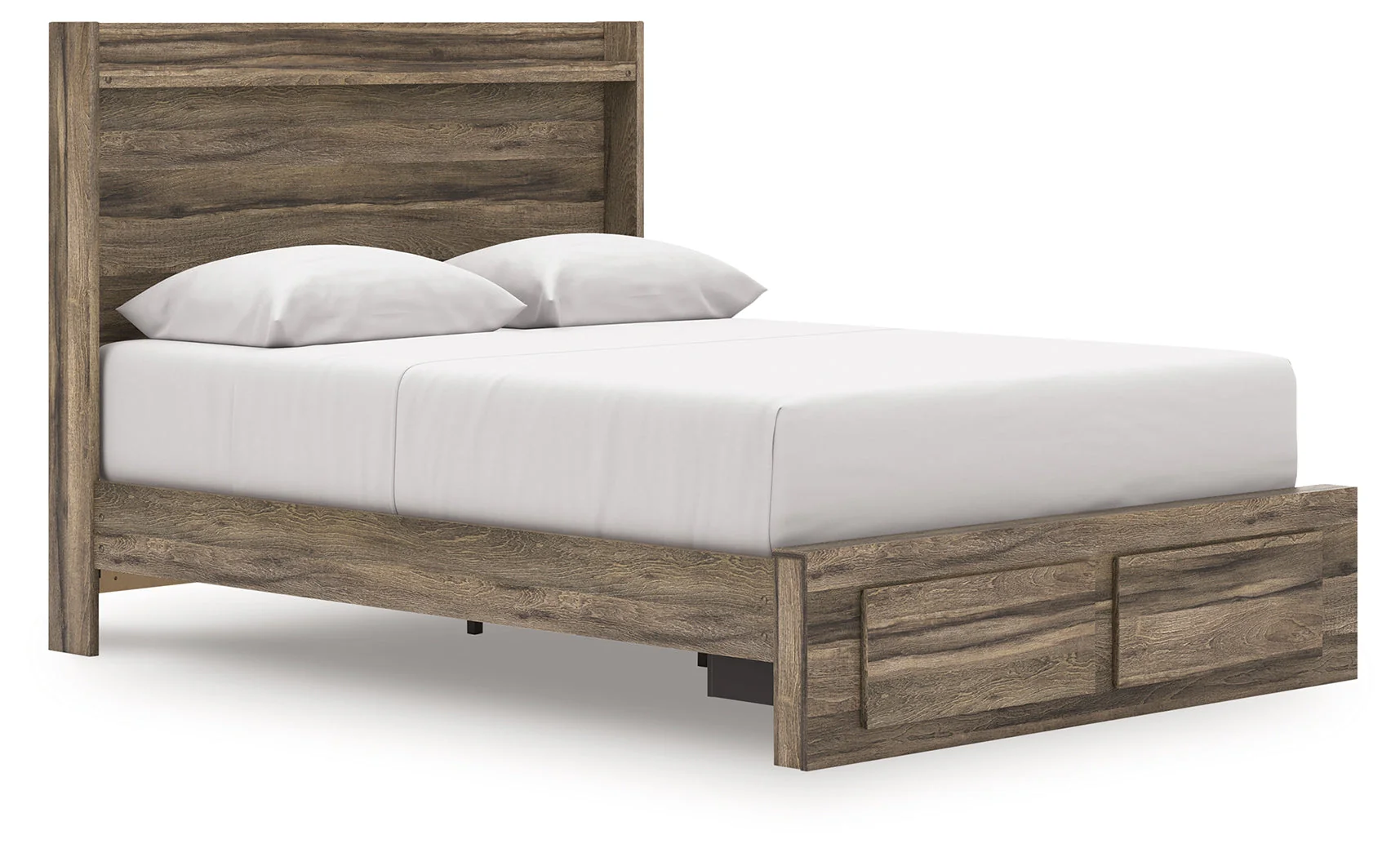 Elbrim Brown Queen Panel Storage Bedroom Set with Dresser, Mirror and Nightstand - Image 12