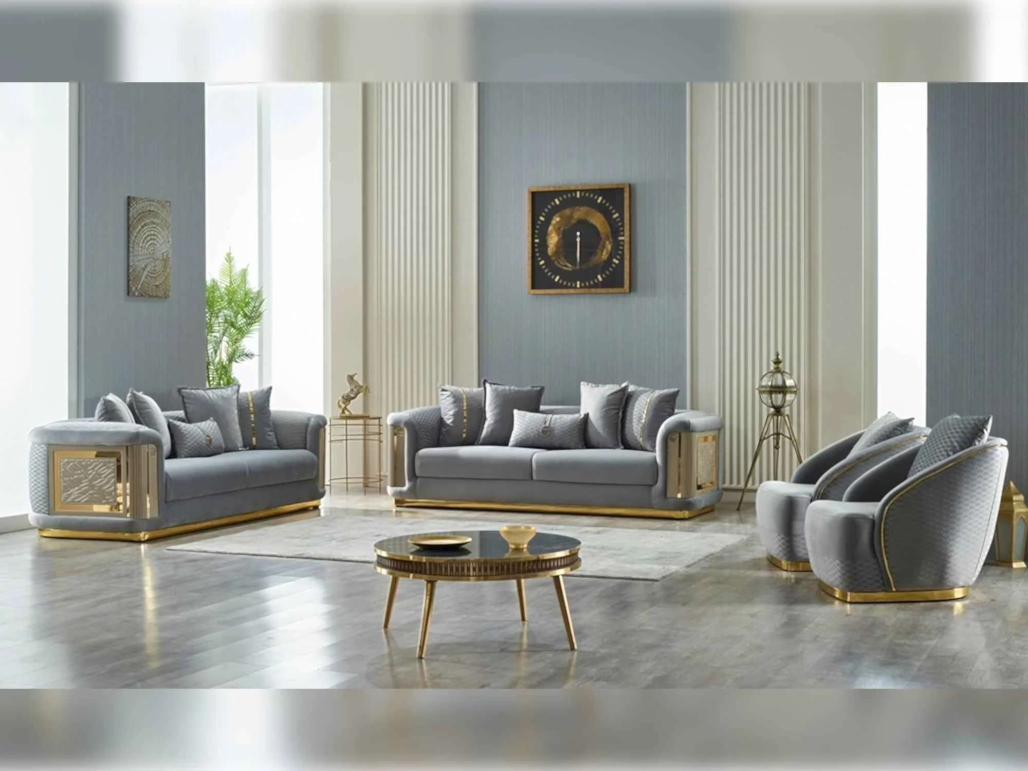 Elegance Chair  Light Grey - Image 3