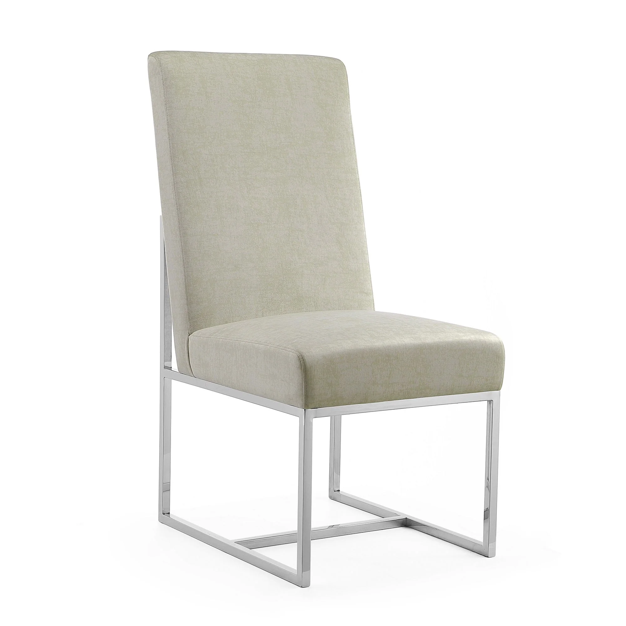 Element Velvet Dining Chair in Champagne (set of 2) - Image 4