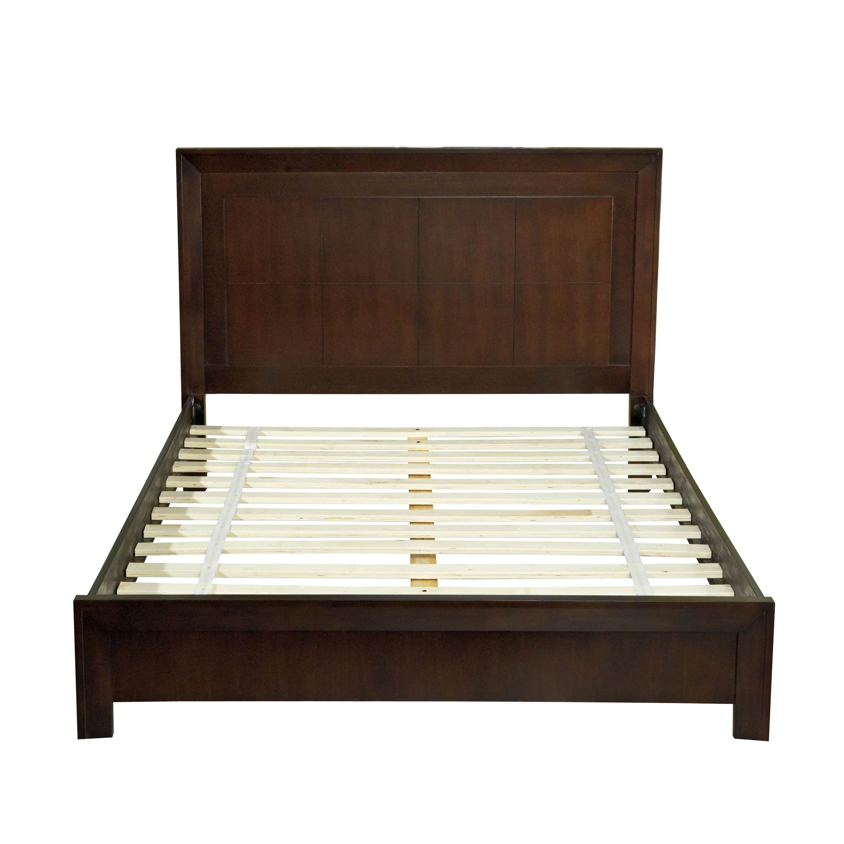 Element Wood Full Platform Bed in Chocolate Brown - Image 6