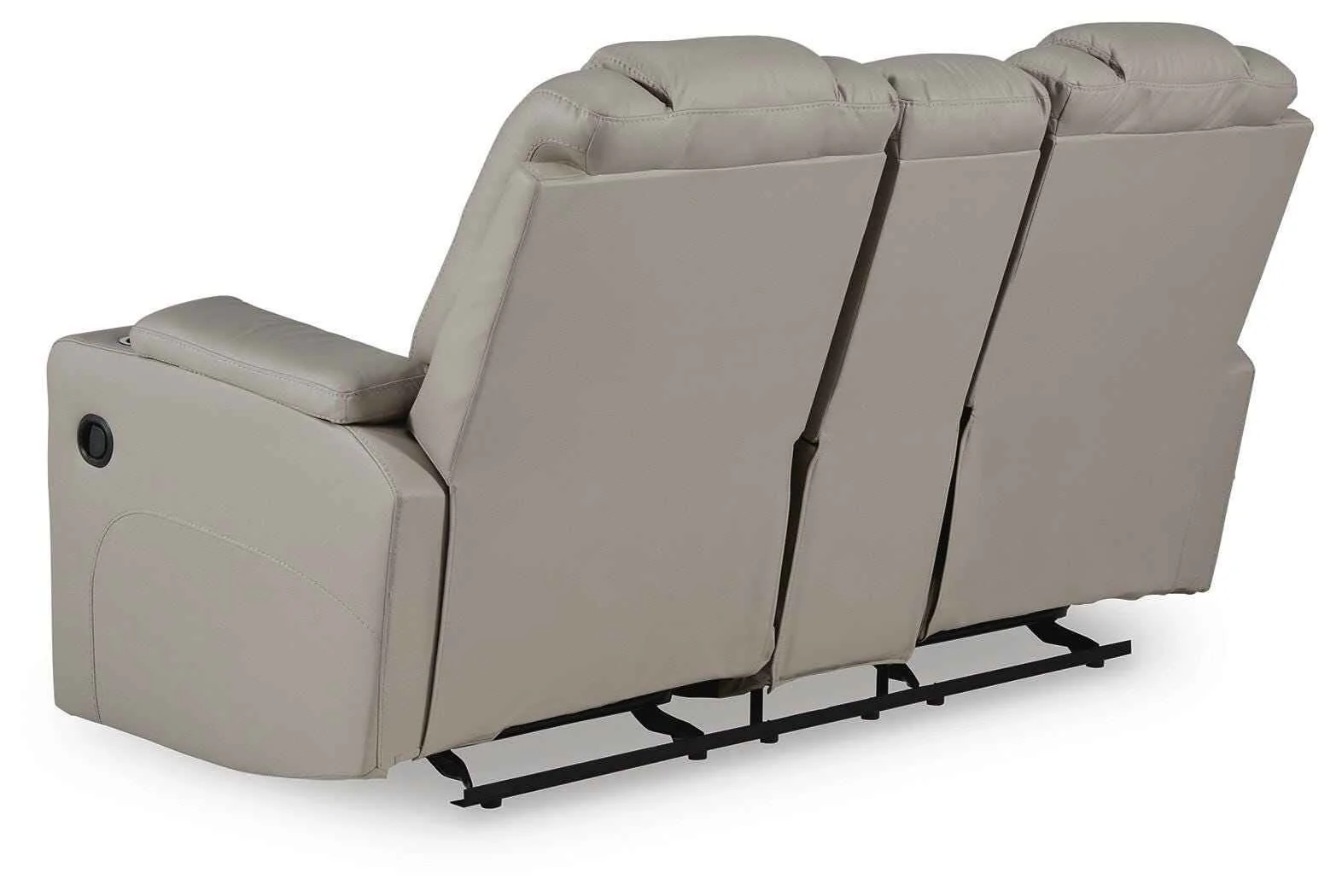 Elevate Edges Coin Glider Reclining Loveseat with Console - Image 5
