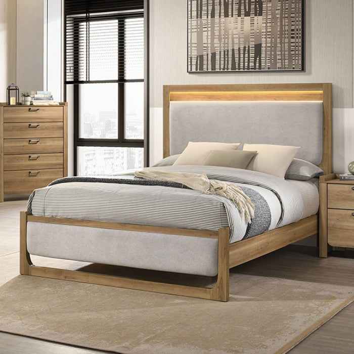 Elinora Natural 4-Piece Queen Bedroom Set - Image 2