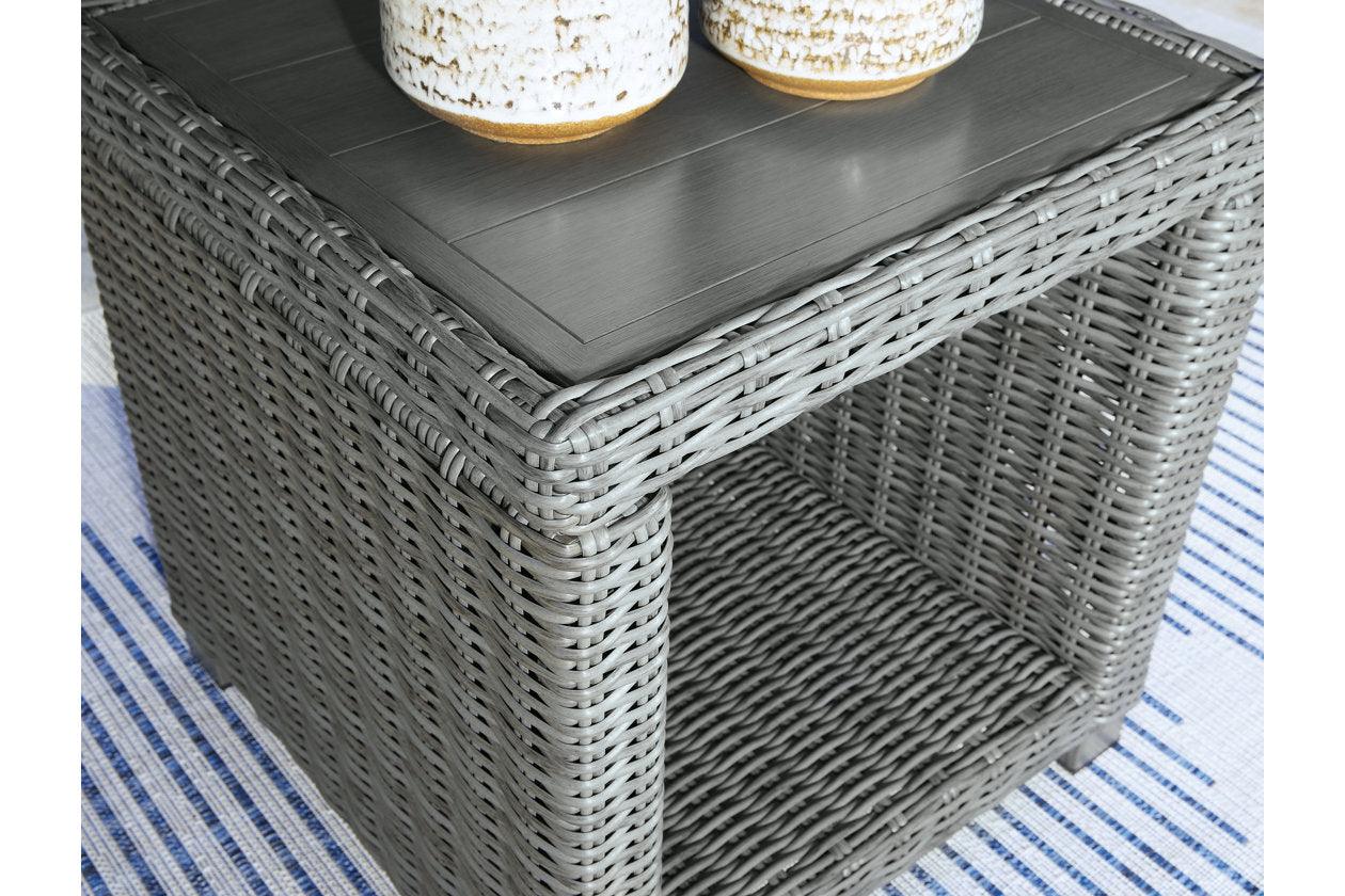 Elite Park Gray Outdoor End Table - Image 6