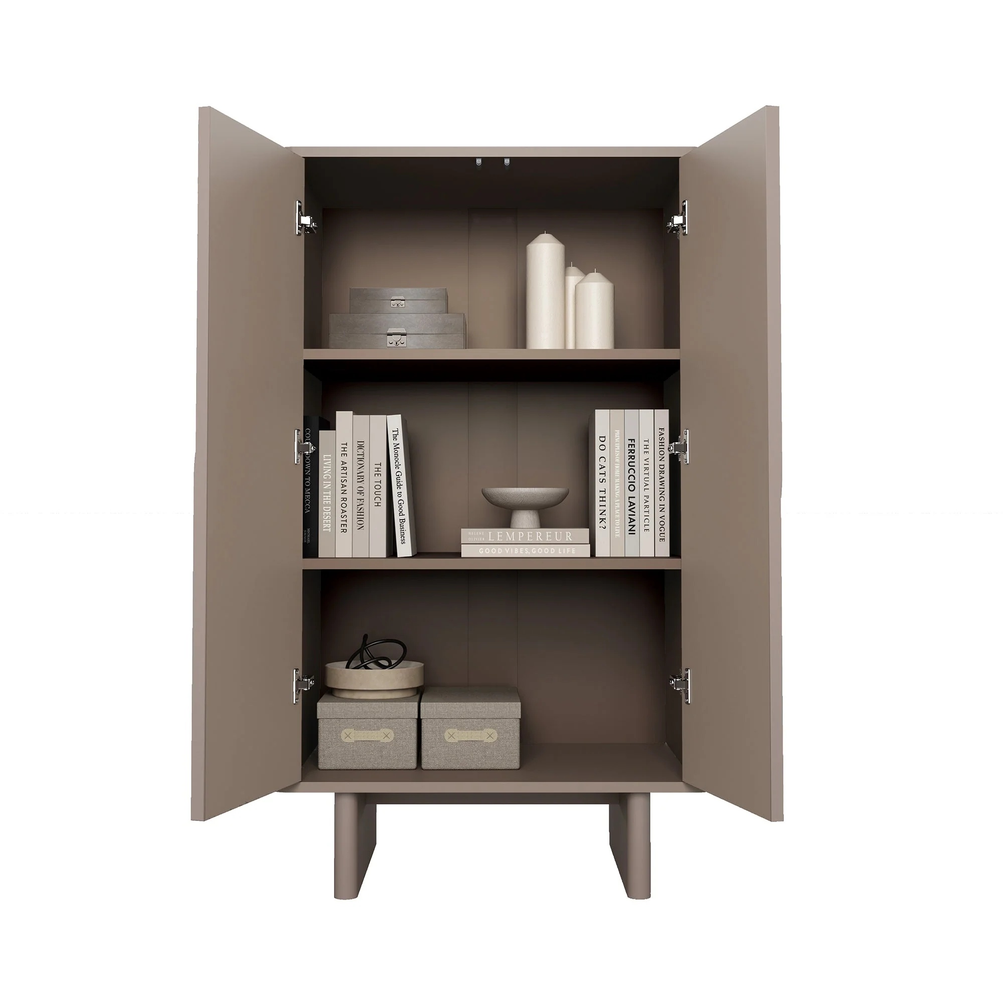 Ella Accent Cabinet in Mocha - Image 12