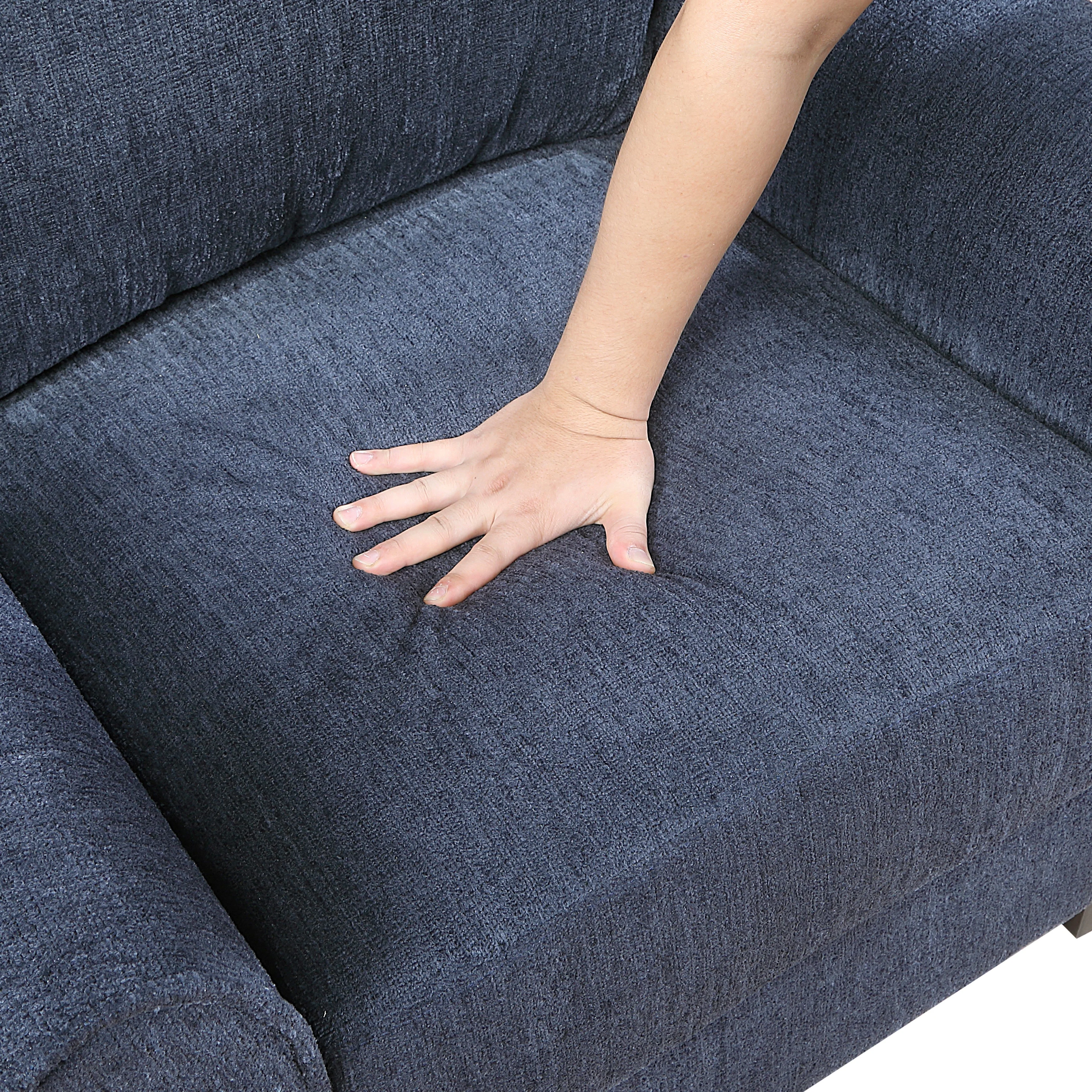 Ellery Navy Loveseat - Image 5
