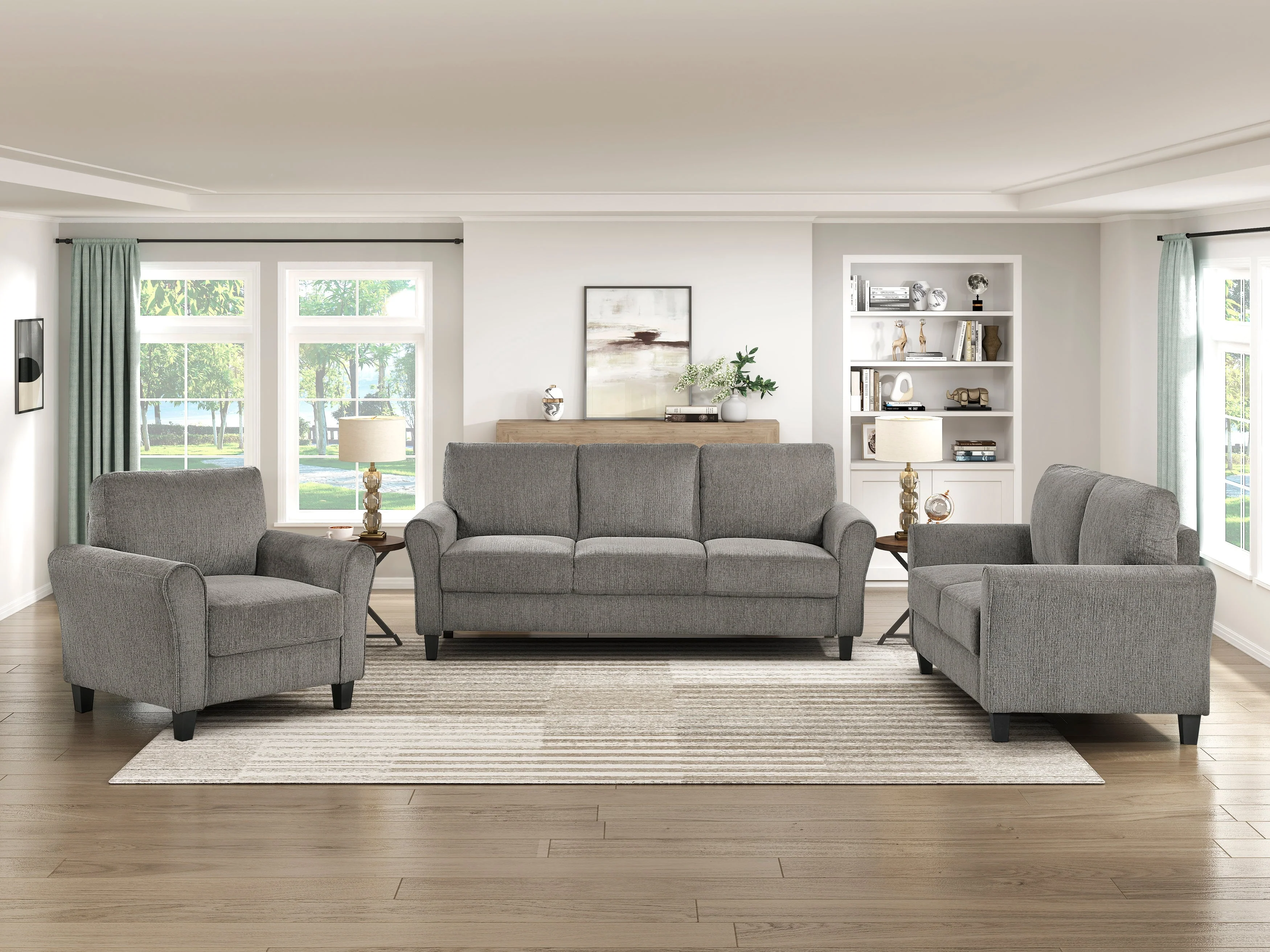 Ellery Pewter Chair - Image 2