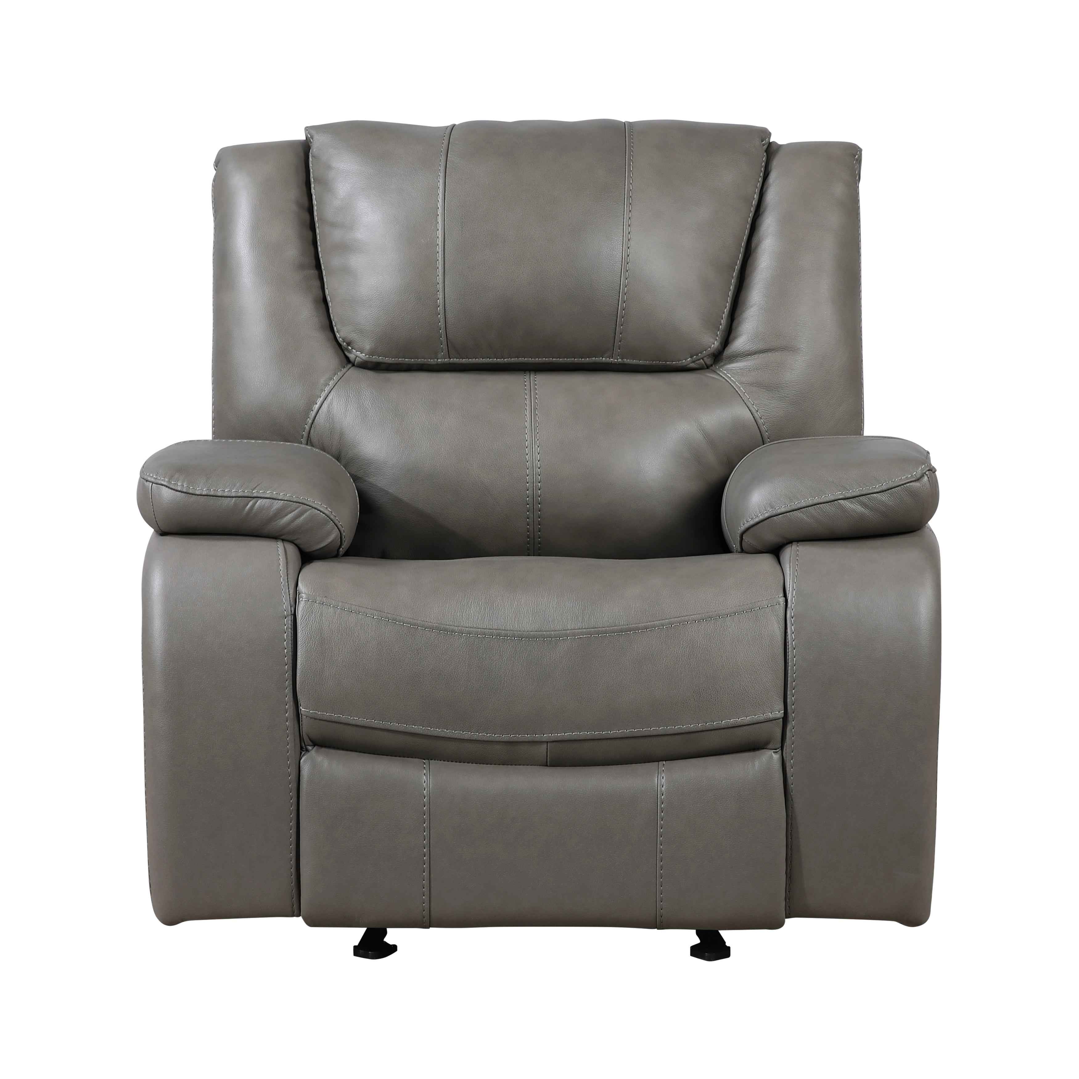 Ellicott Gray 3-Piece Reclining Living Room Set - Image 10