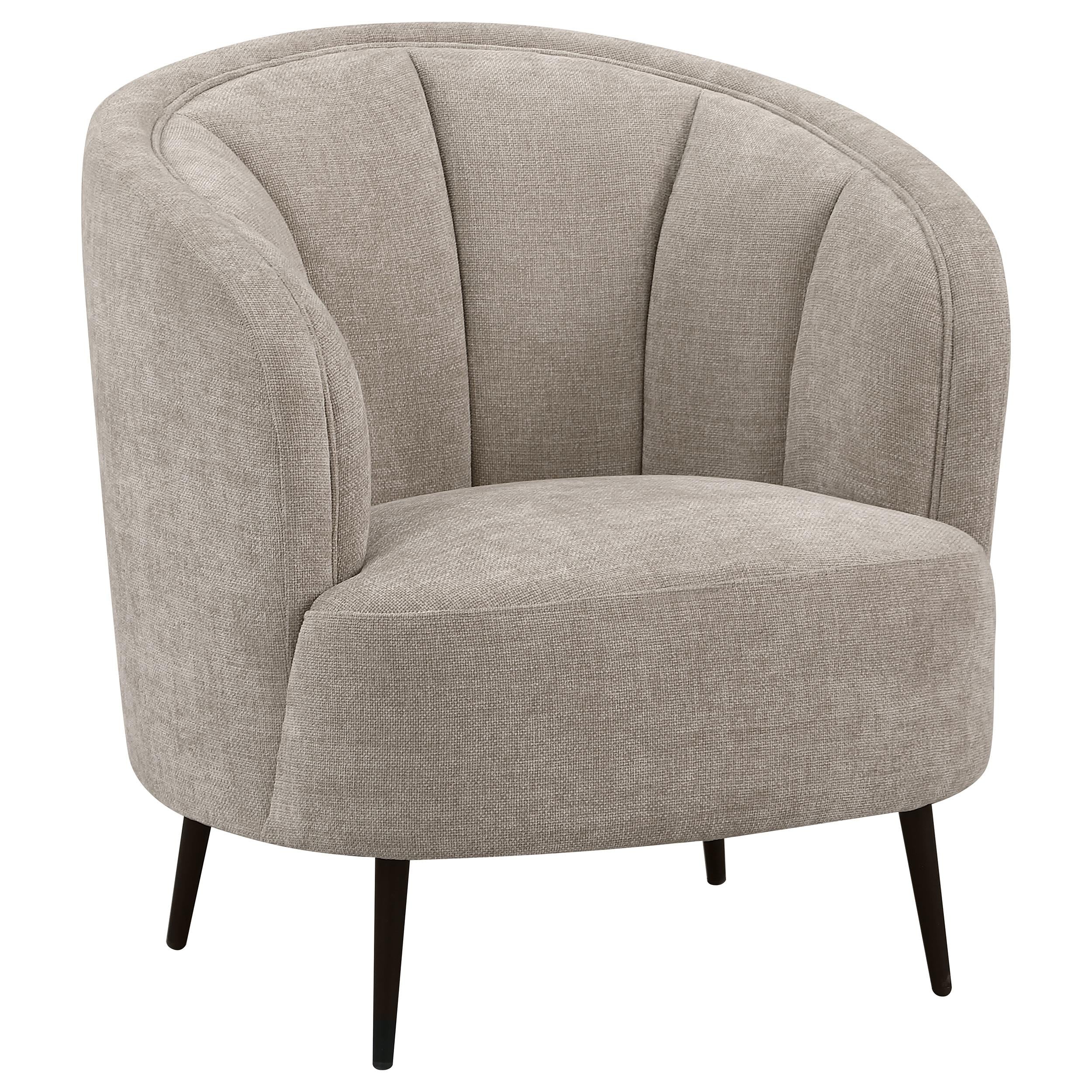 Ellorie Beige Upholstered Curved Living Room Set - Image 11